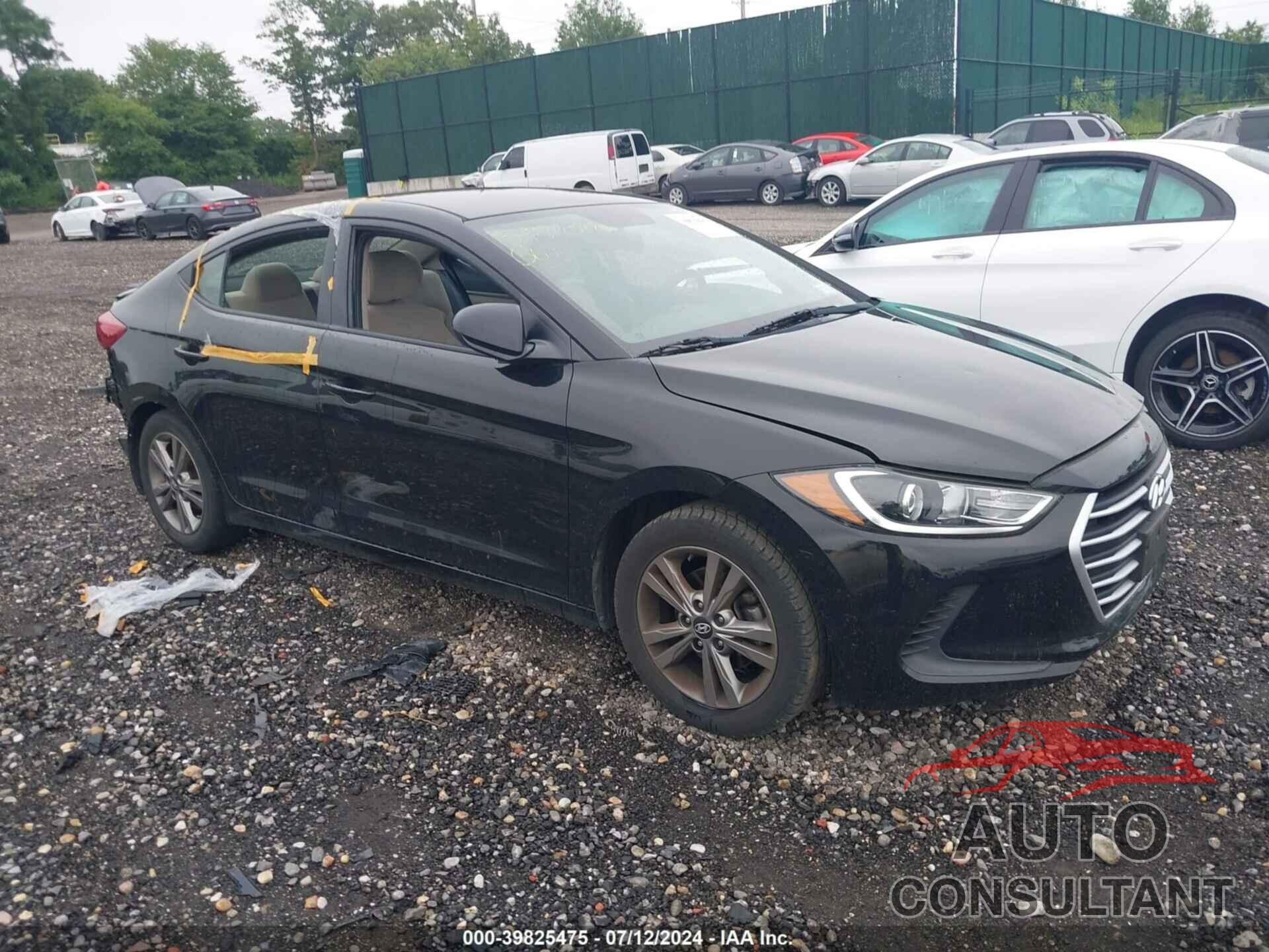 HYUNDAI ELANTRA 2018 - 5NPD84LF1JH242916