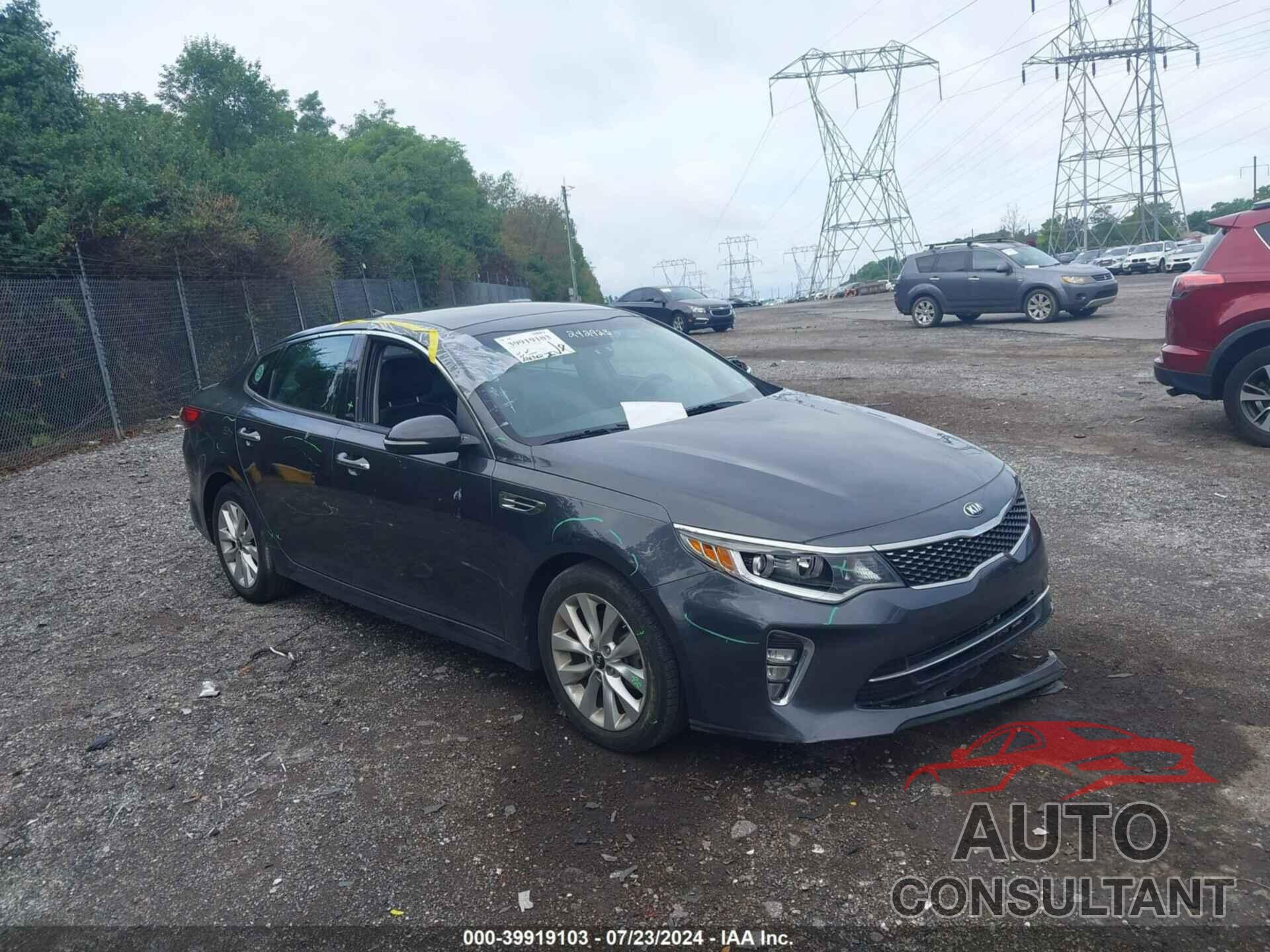 KIA OPTIMA 2018 - 5XXGT4L32JG242923