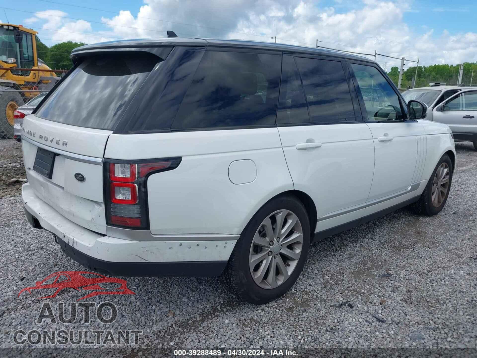 LAND ROVER RANGE ROVER 2016 - SALGS2PF6GA314036