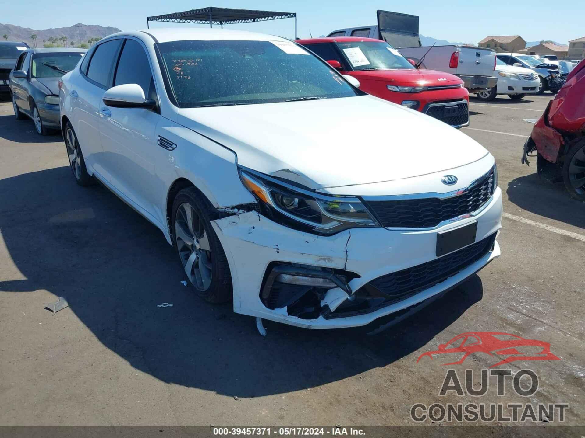 KIA OPTIMA 2020 - 5XXGT4L3XLG395178