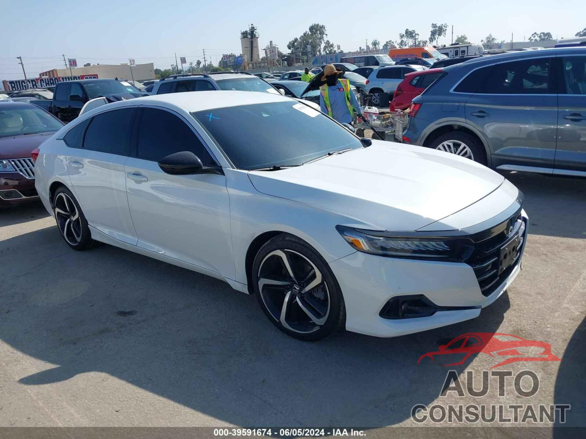 HONDA ACCORD 2021 - 1HGCV1F4XMA036486