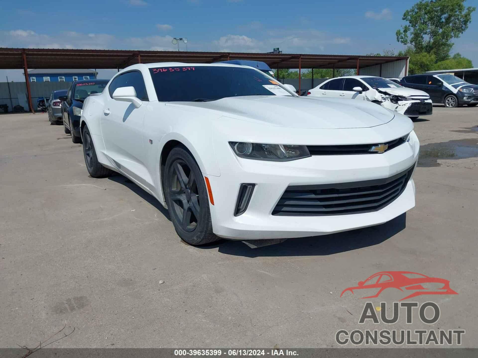 CHEVROLET CAMARO 2016 - 1G1FB1RS9G0185862