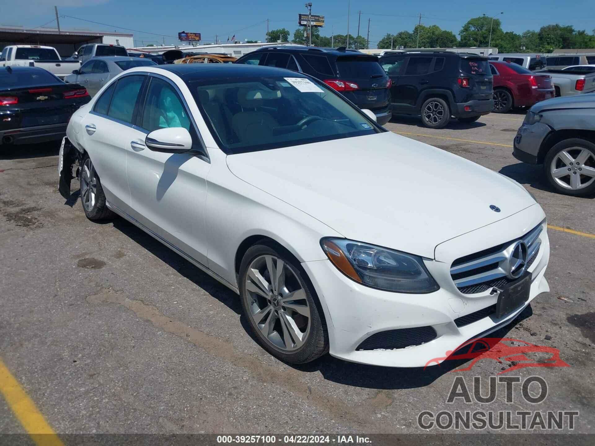 MERCEDES-BENZ C 300 2018 - WDDWF4JB8JR376769