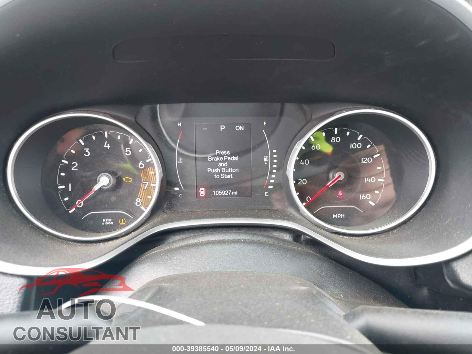 JEEP COMPASS 2017 - 3C4NJDBB9HT674607