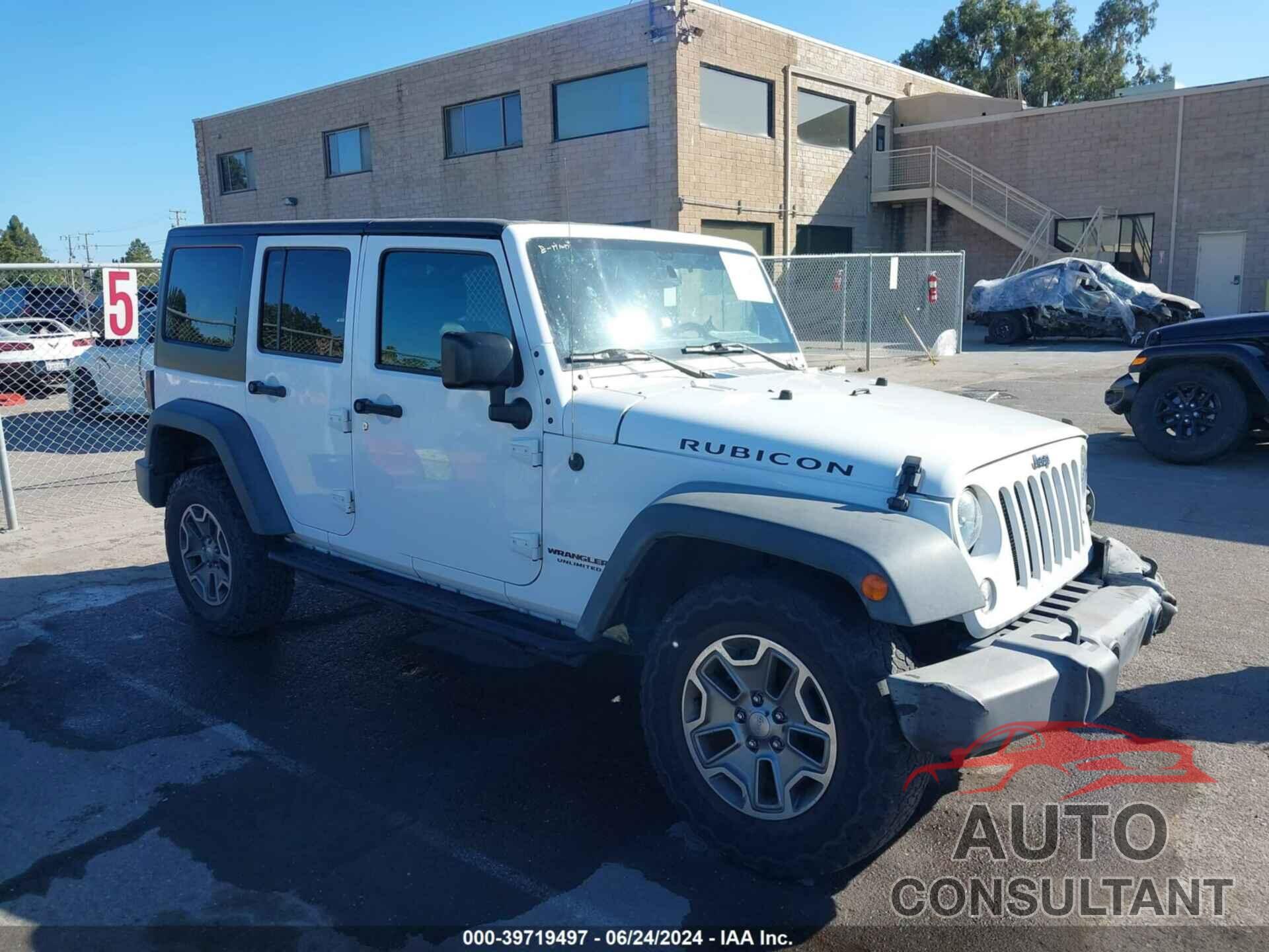 JEEP WRANGLER UNLIMITED 2016 - 1C4HJWFG4GL160351