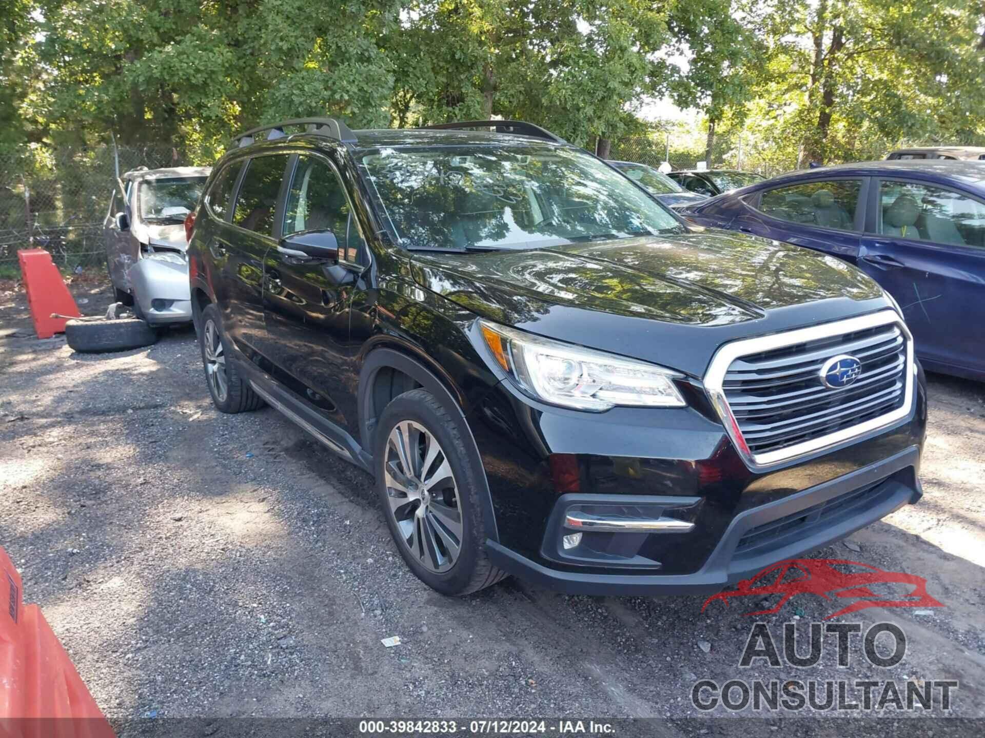 SUBARU ASCENT 2019 - 4S4WMAPD8K3456760