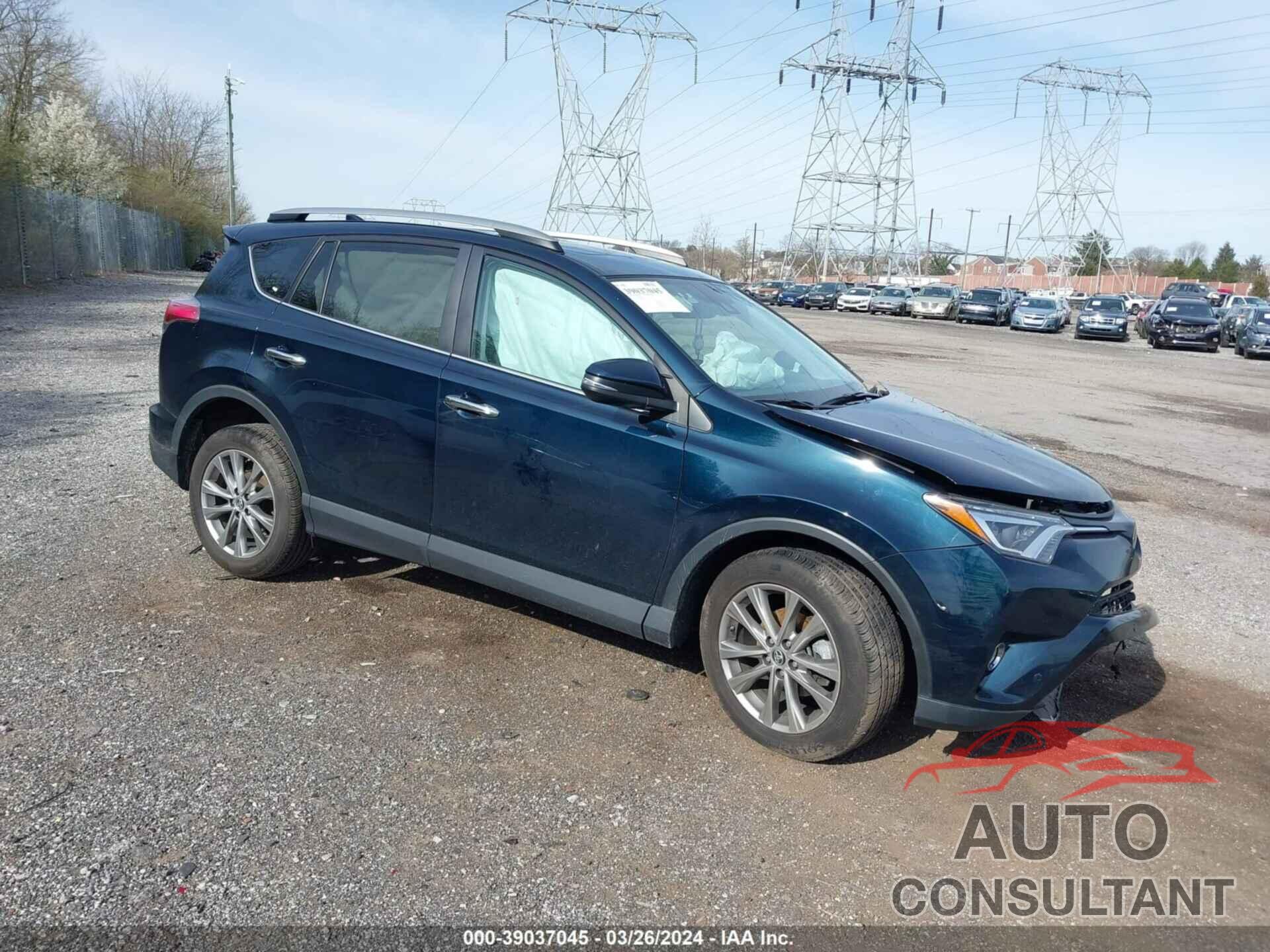 TOYOTA RAV4 2017 - 2T3DFREV0HW586392