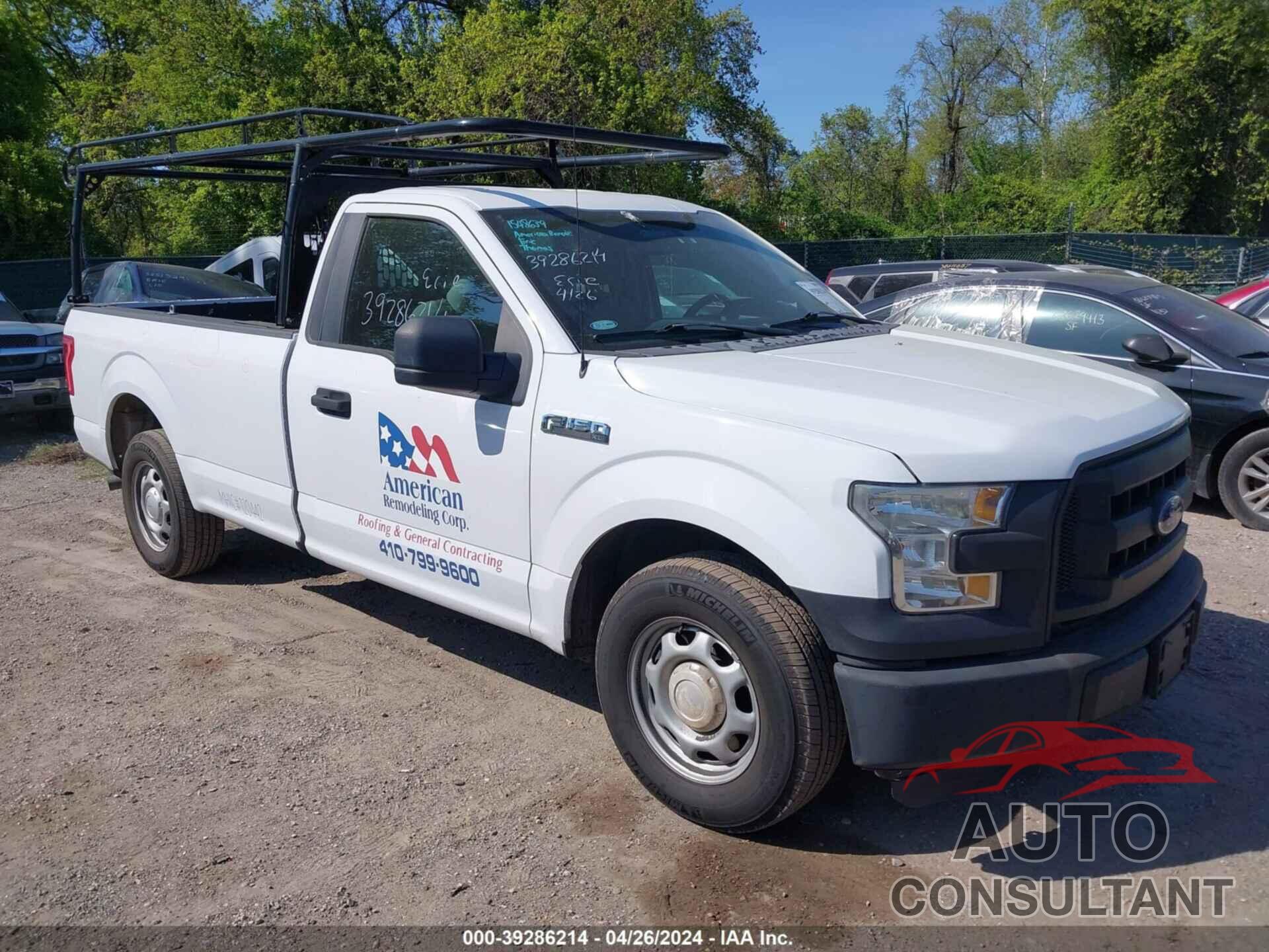 FORD F-150 2016 - 1FTMF1C83GKD25327