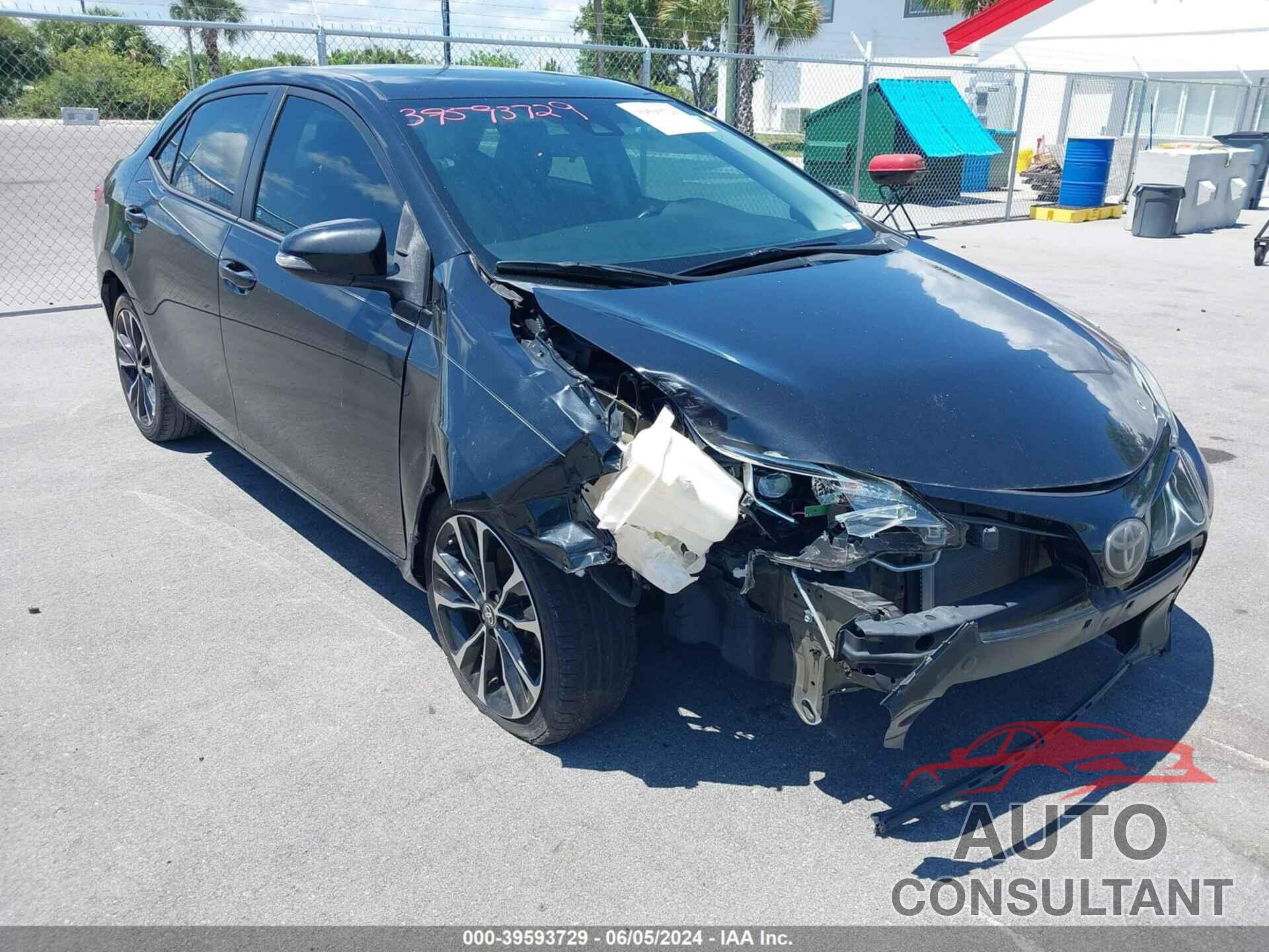 TOYOTA COROLLA 2018 - 5YFBURHE8JP753431