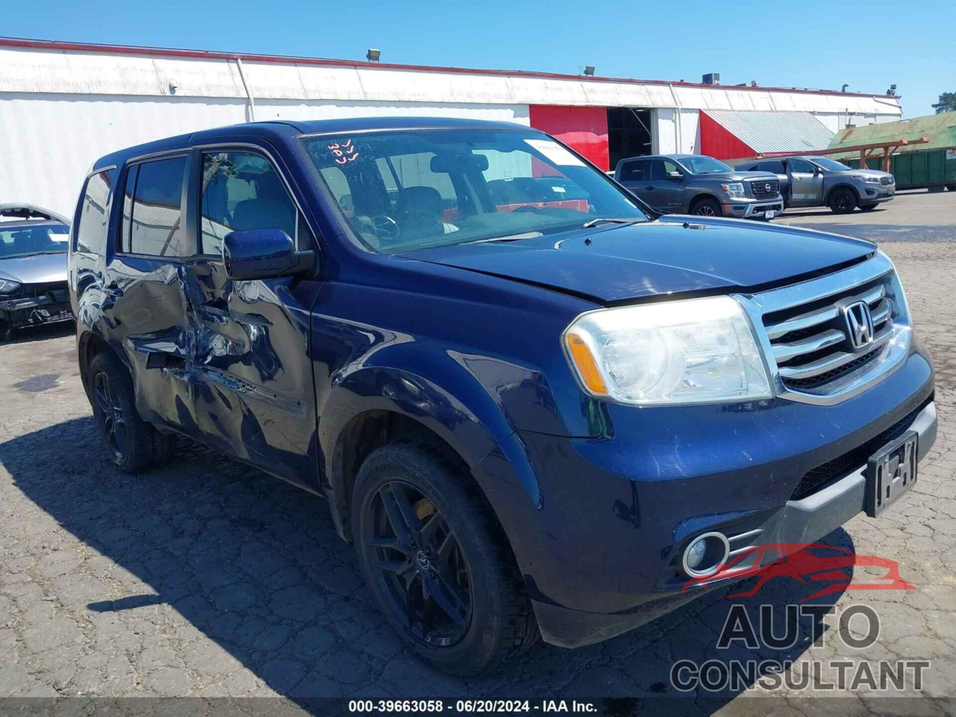 HONDA PILOT 2014 - 5FNYF4H55EB042309