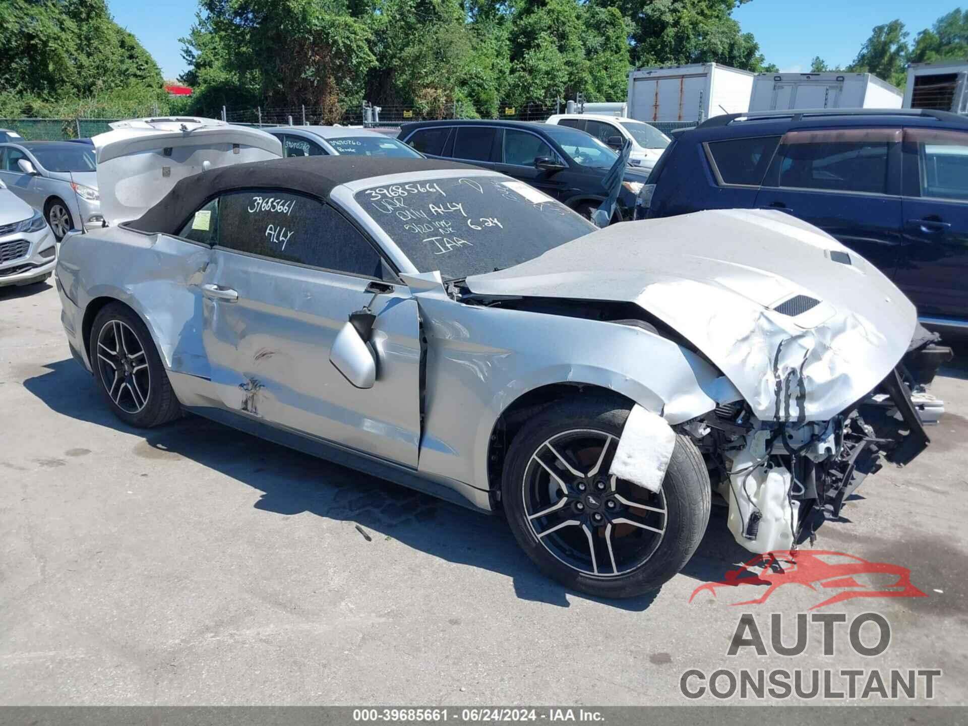 FORD MUSTANG 2018 - 1FATP8UH2J5124451