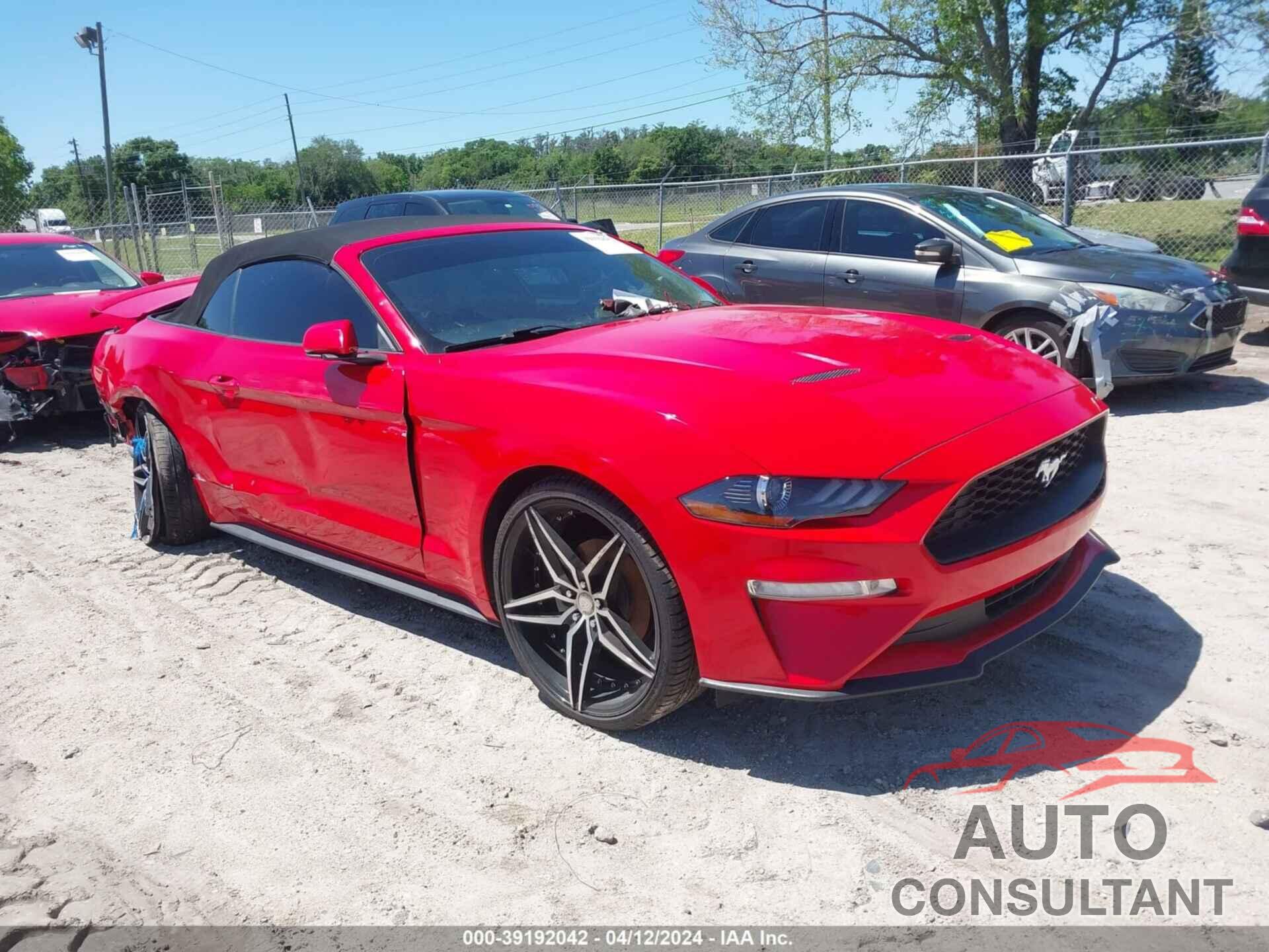 FORD MUSTANG 2018 - 1FATP8UHXJ5132569