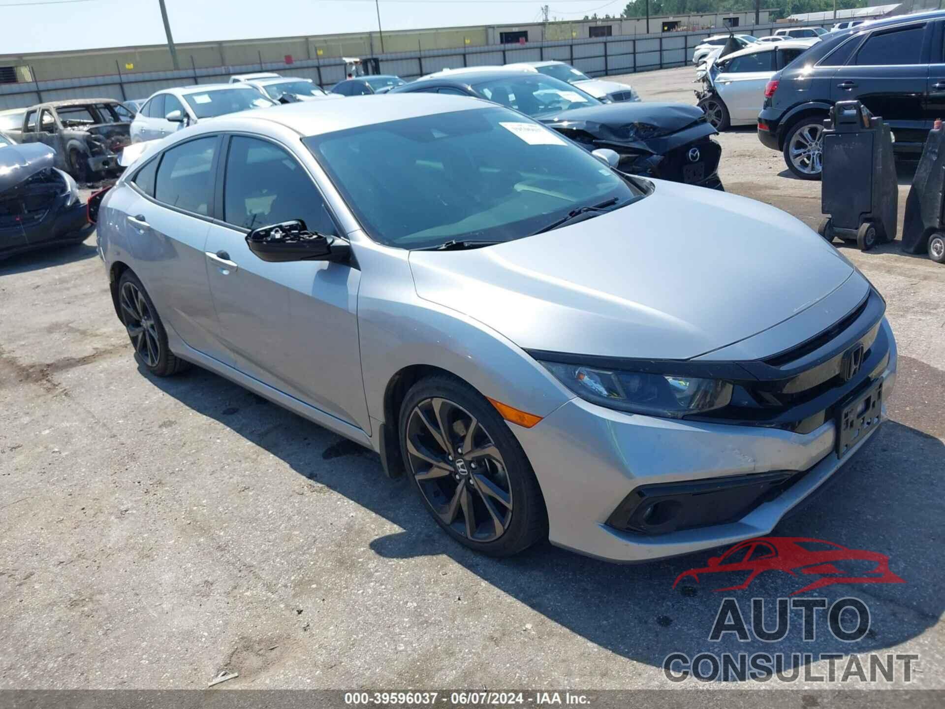 HONDA CIVIC 2020 - 2HGFC2F88LH580108