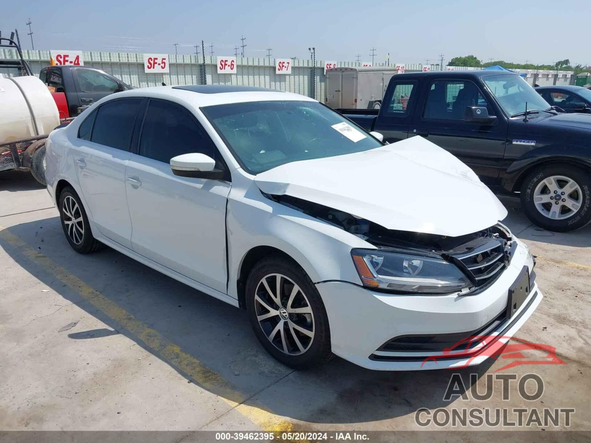 VOLKSWAGEN JETTA 2017 - 3VWDB7AJ6HM326256