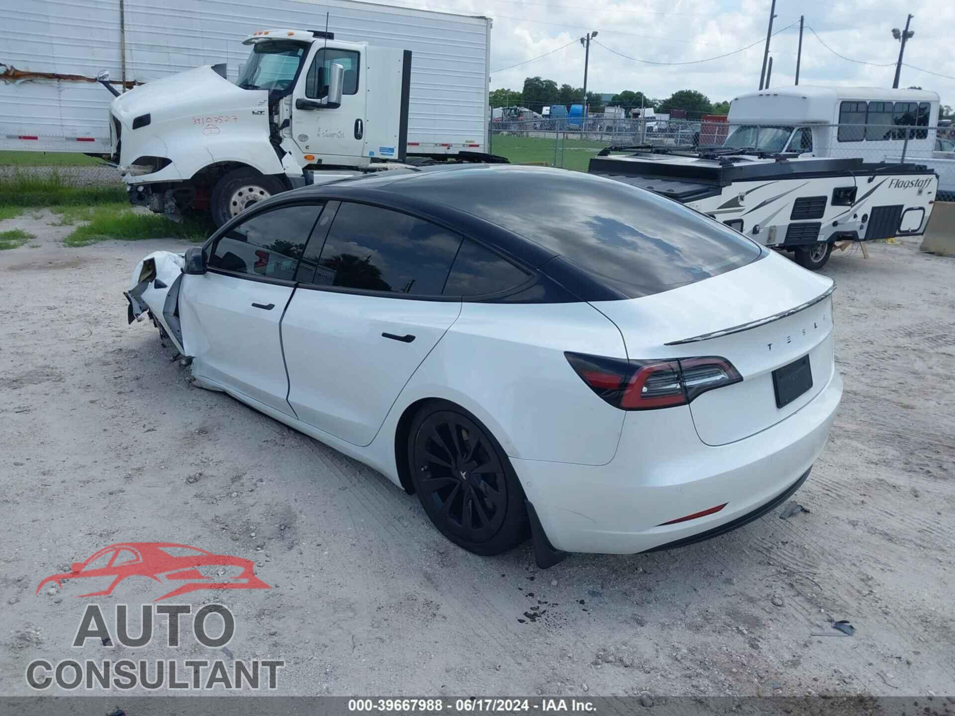 TESLA MODEL 3 2021 - 5YJ3E1EA5MF096561