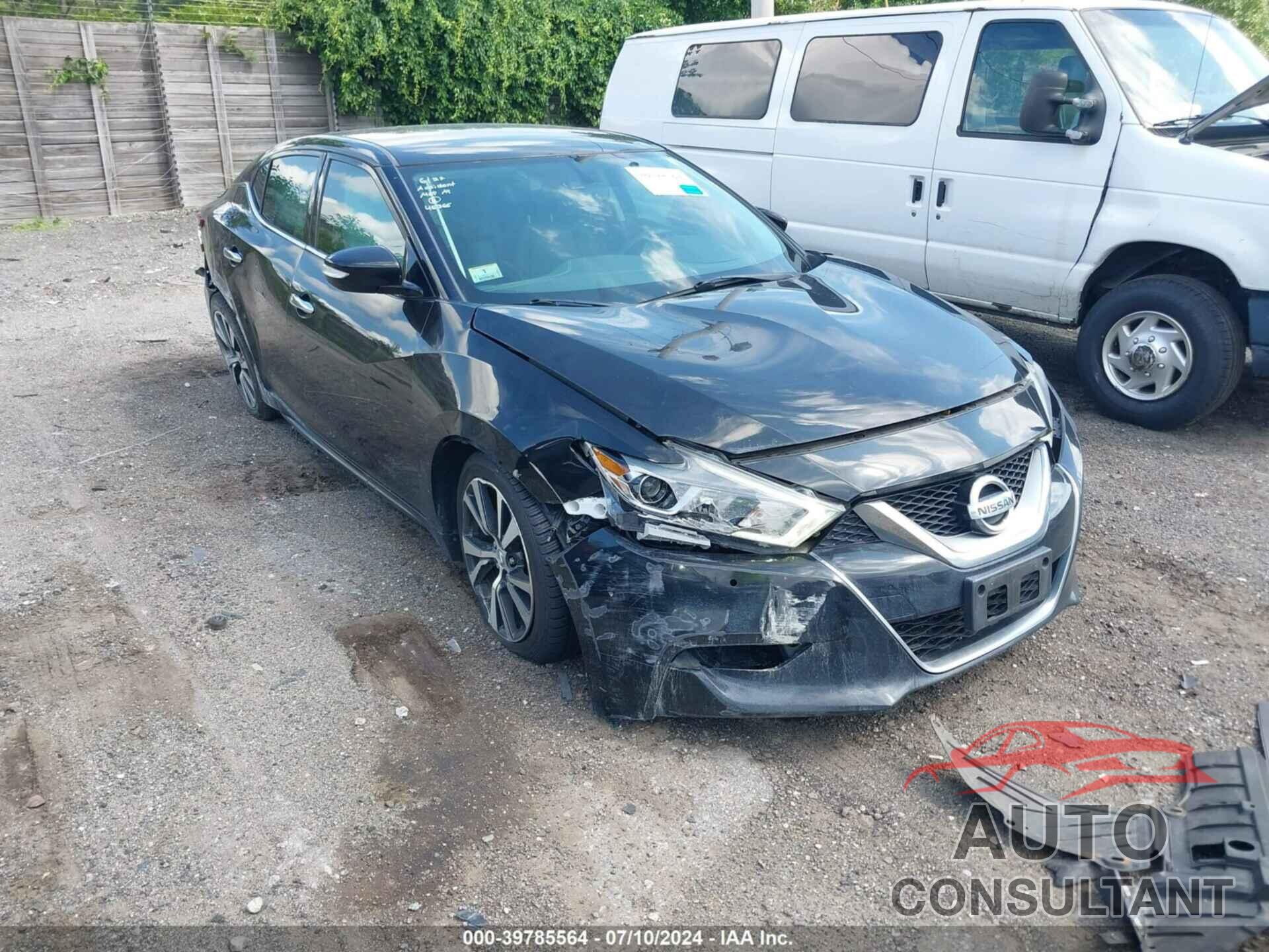 NISSAN MAXIMA 2017 - 1N4AA6AP6HC398721