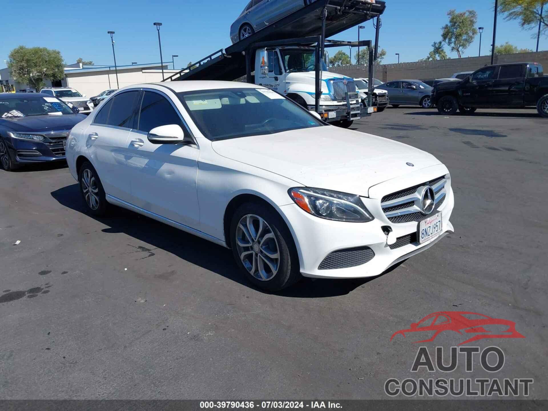 MERCEDES-BENZ C 300 2016 - 55SWF4KBXGU099709