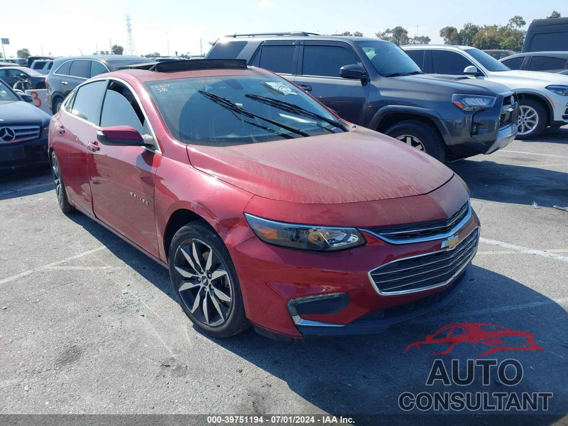 CHEVROLET MALIBU 2018 - 1G1ZD5ST4JF117281