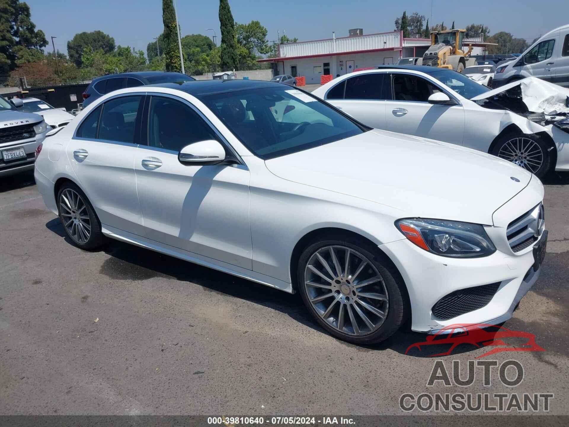 MERCEDES-BENZ C 300 2017 - 55SWF4JB9HU187962