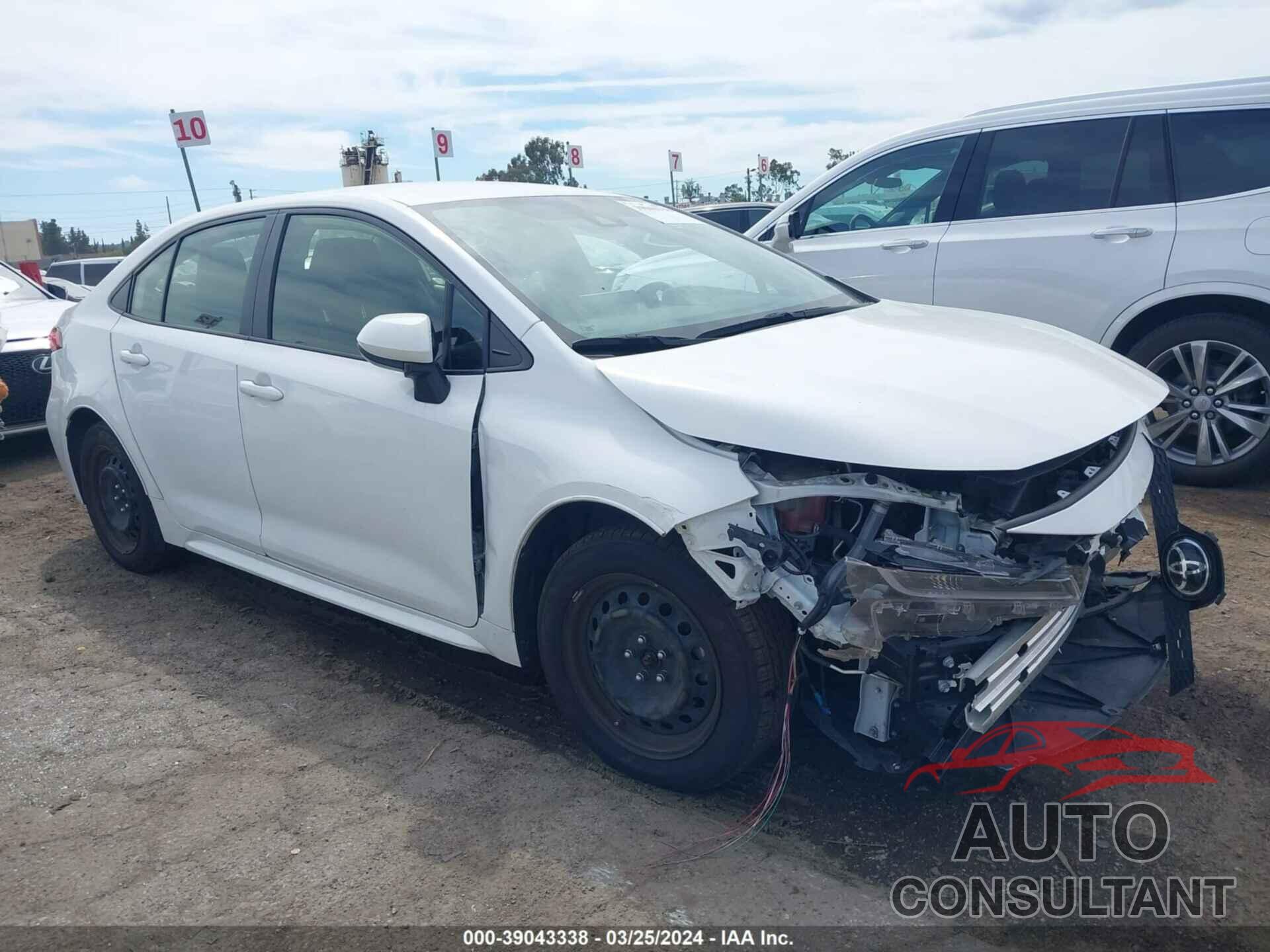 TOYOTA COROLLA 2022 - JTDEPMAEXNJ198543