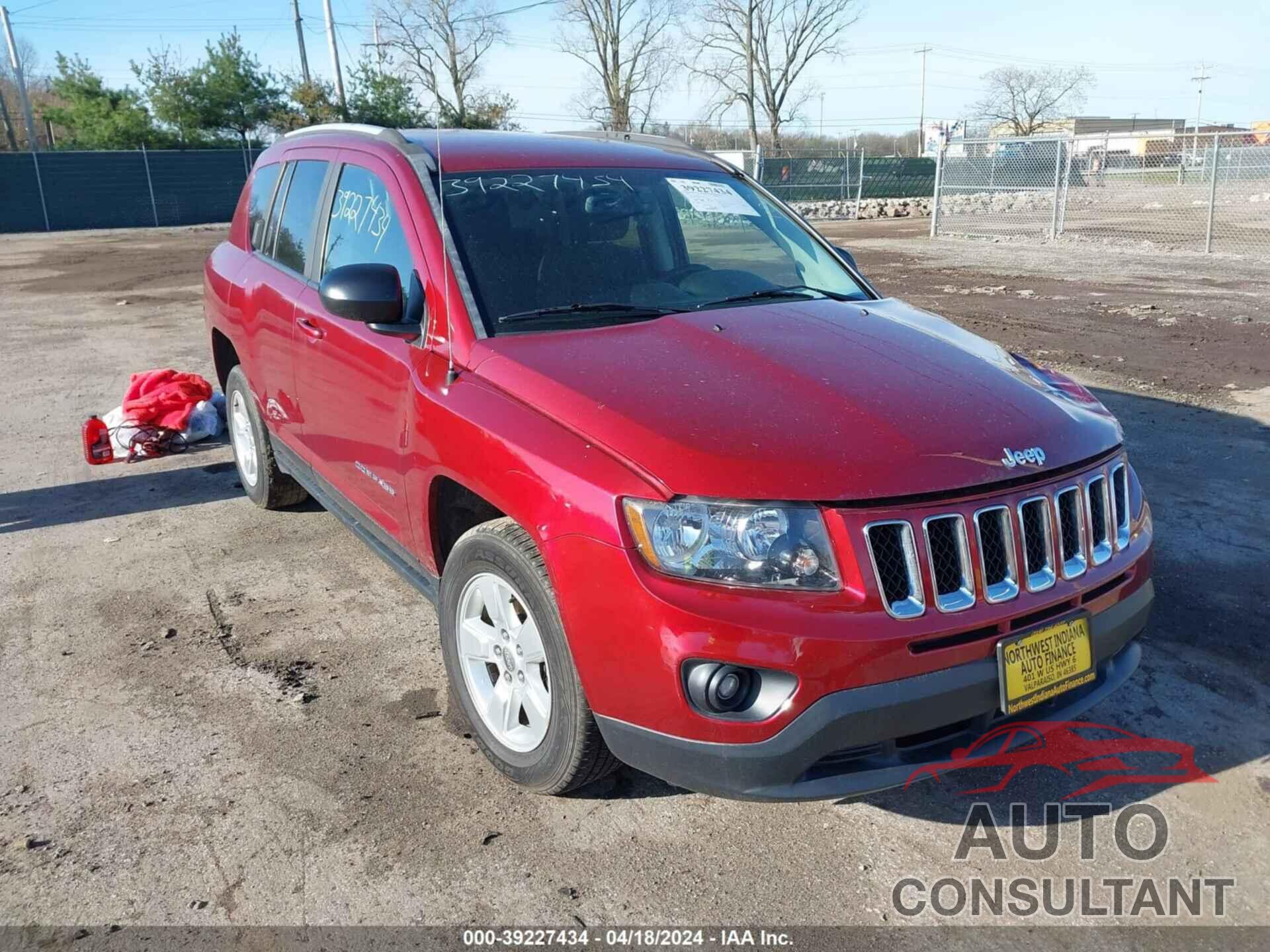 JEEP COMPASS 2016 - 1C4NJCBB6GD569618