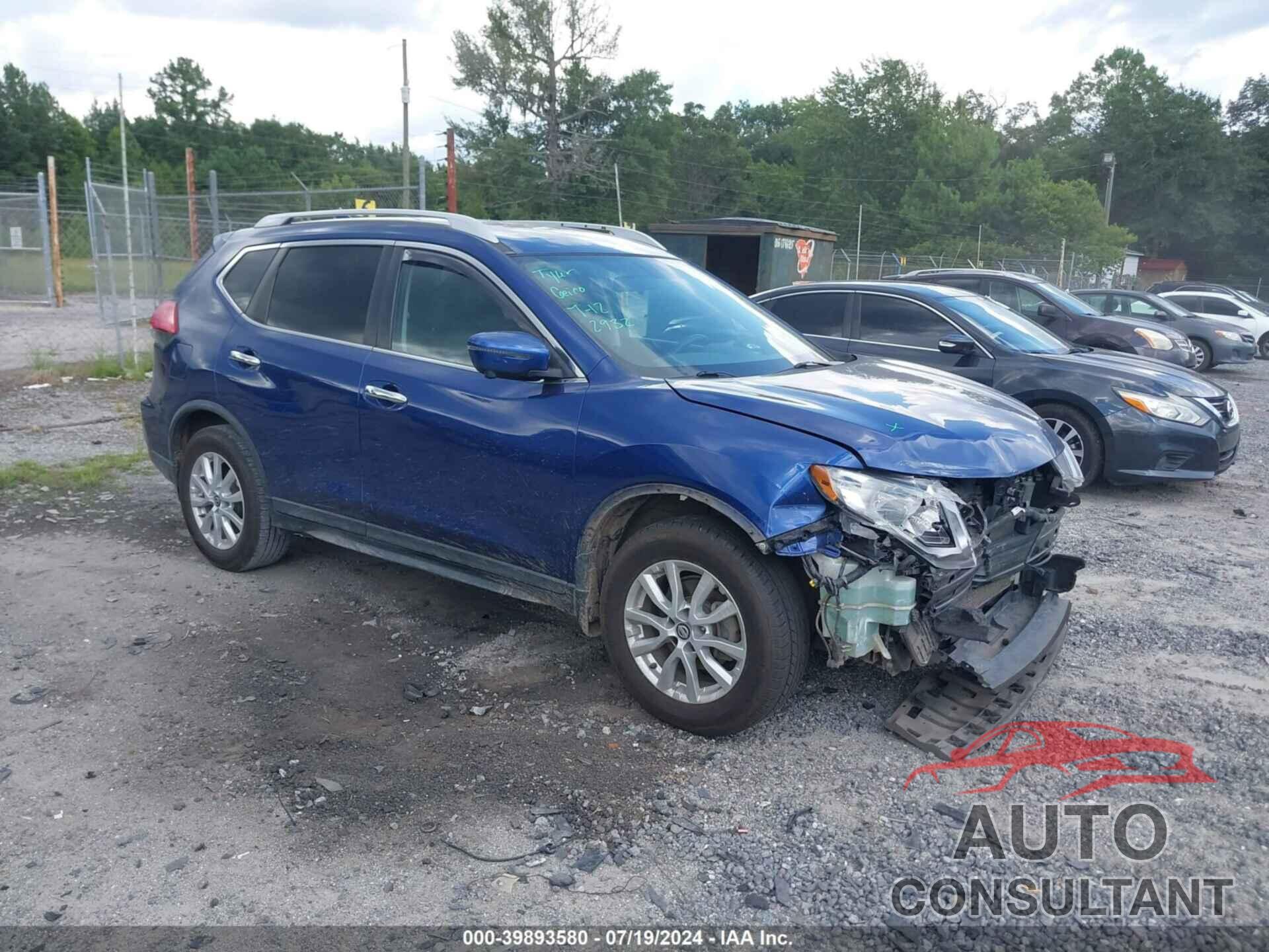 NISSAN ROGUE 2017 - KNMAT2MT9HP595672