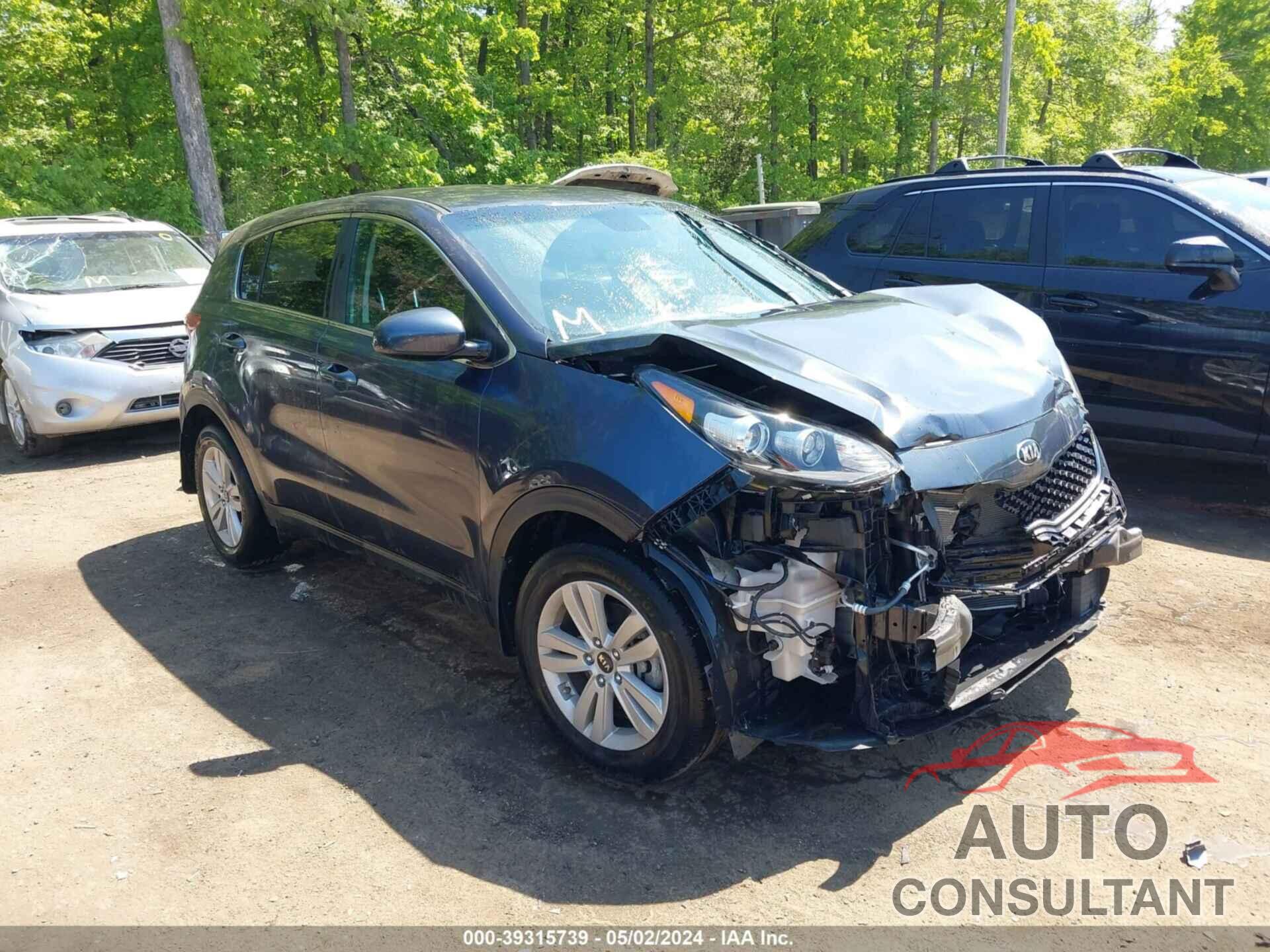 KIA SPORTAGE 2019 - KNDPM3AC9K7542124