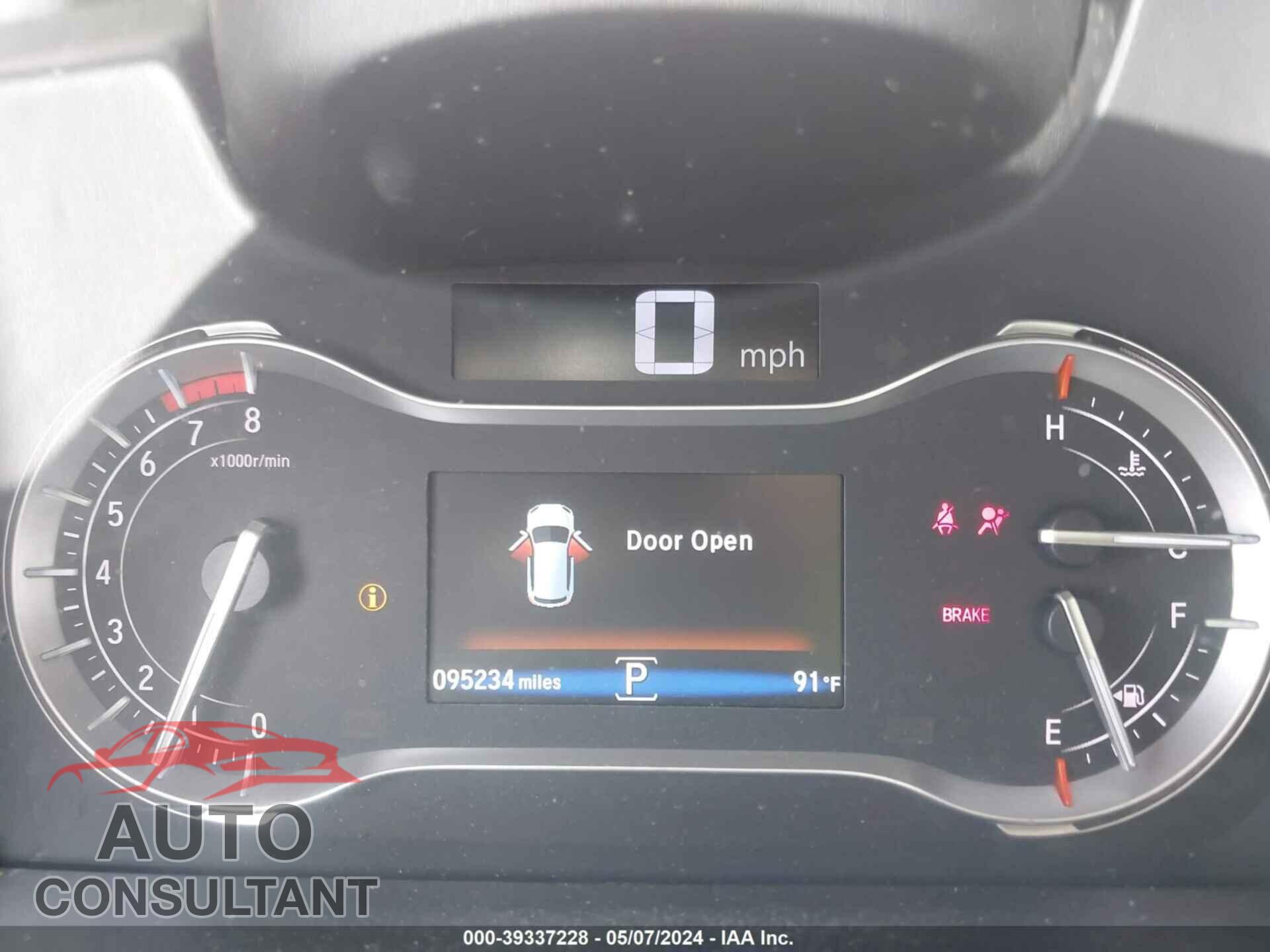HONDA PILOT 2017 - 5FNYF5H82HB012379