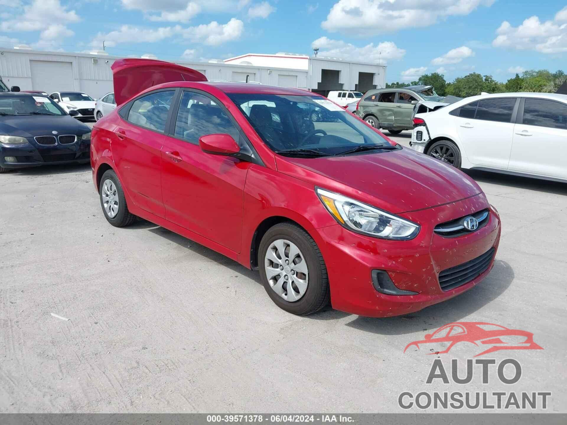 HYUNDAI ACCENT 2016 - KMHCT4AE4GU072694