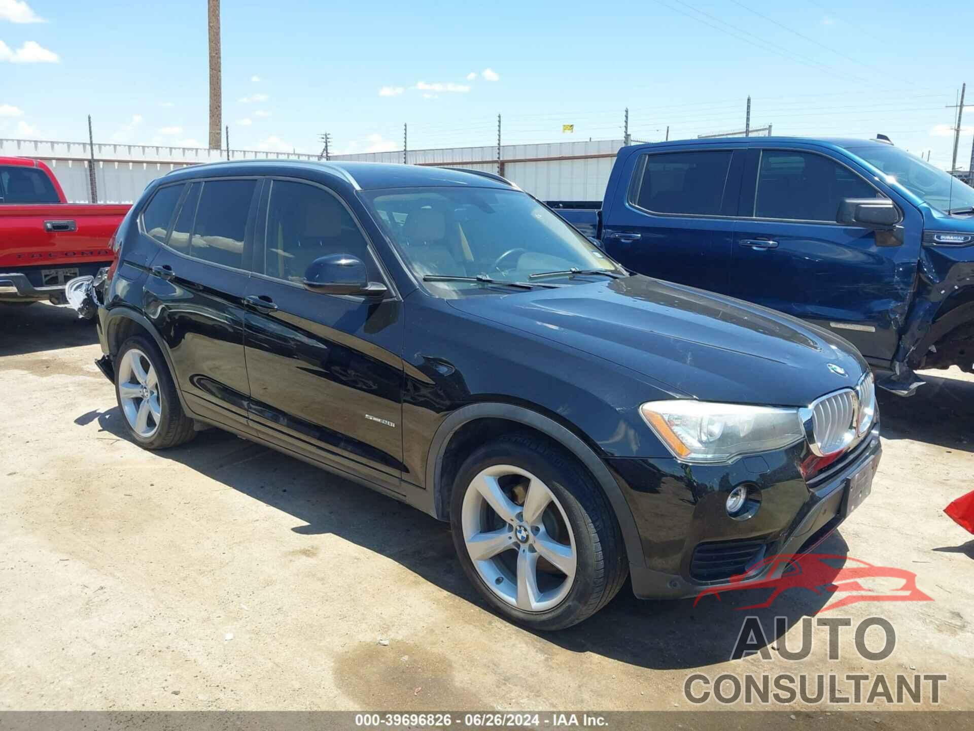 BMW X3 2017 - 5UXWZ7C53H0U47660