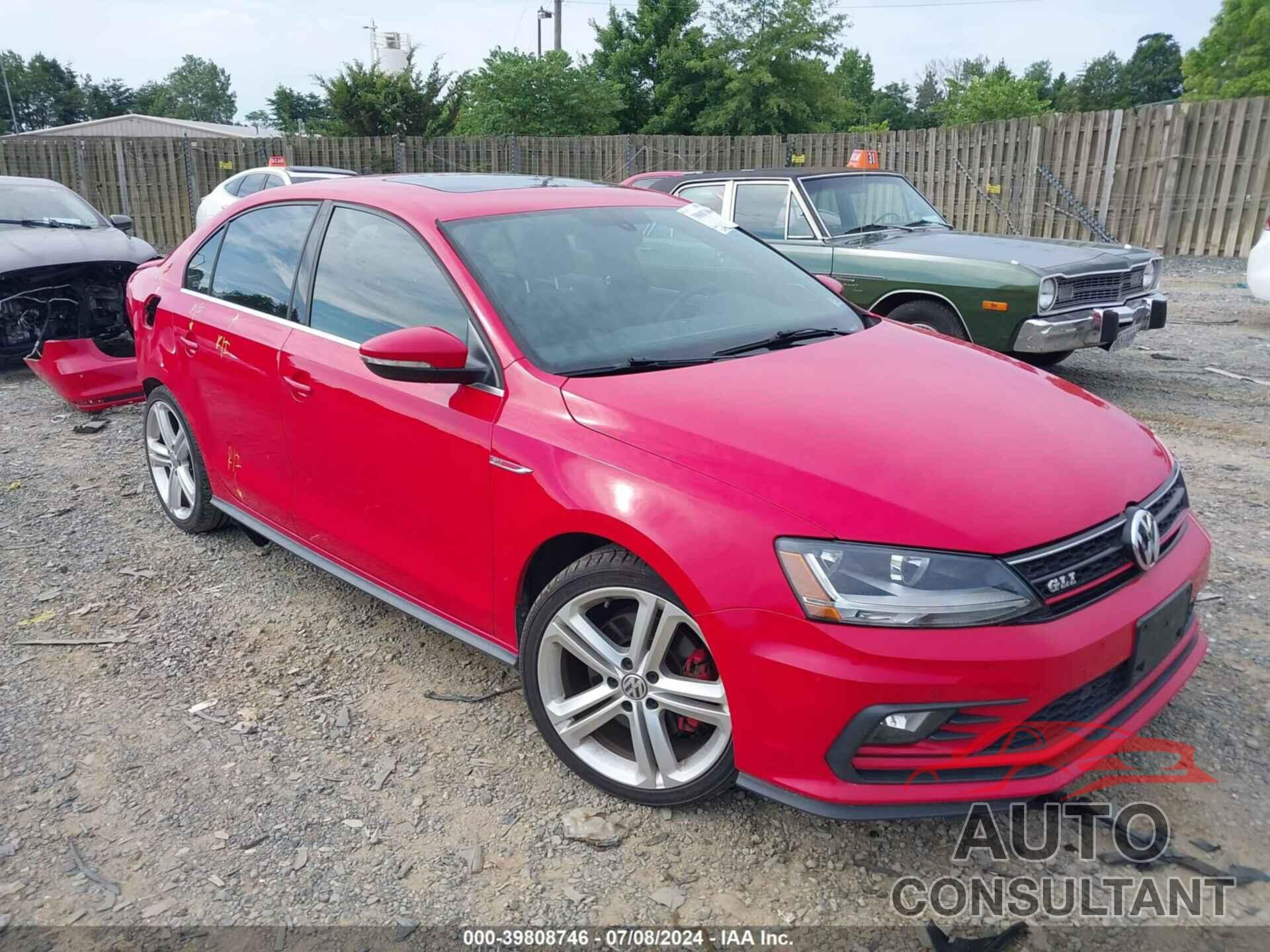 VOLKSWAGEN JETTA 2017 - 3VW5T7AJXHM342283