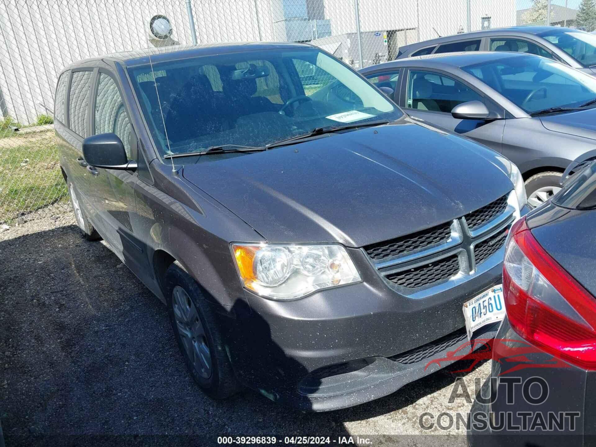 DODGE GRAND CARAVAN 2017 - 2C4RDGBG7HR713901