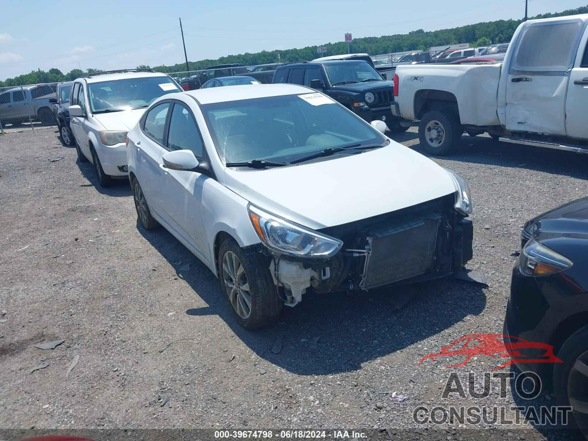 HYUNDAI ACCENT 2017 - KMHCT4AE8HU361580