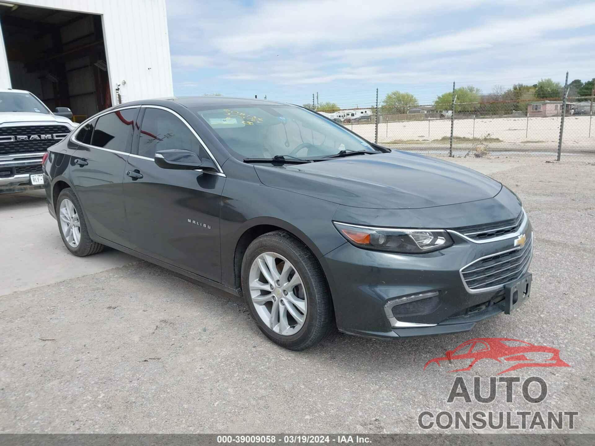 CHEVROLET MALIBU 2017 - 1G1ZE5STXHF159641