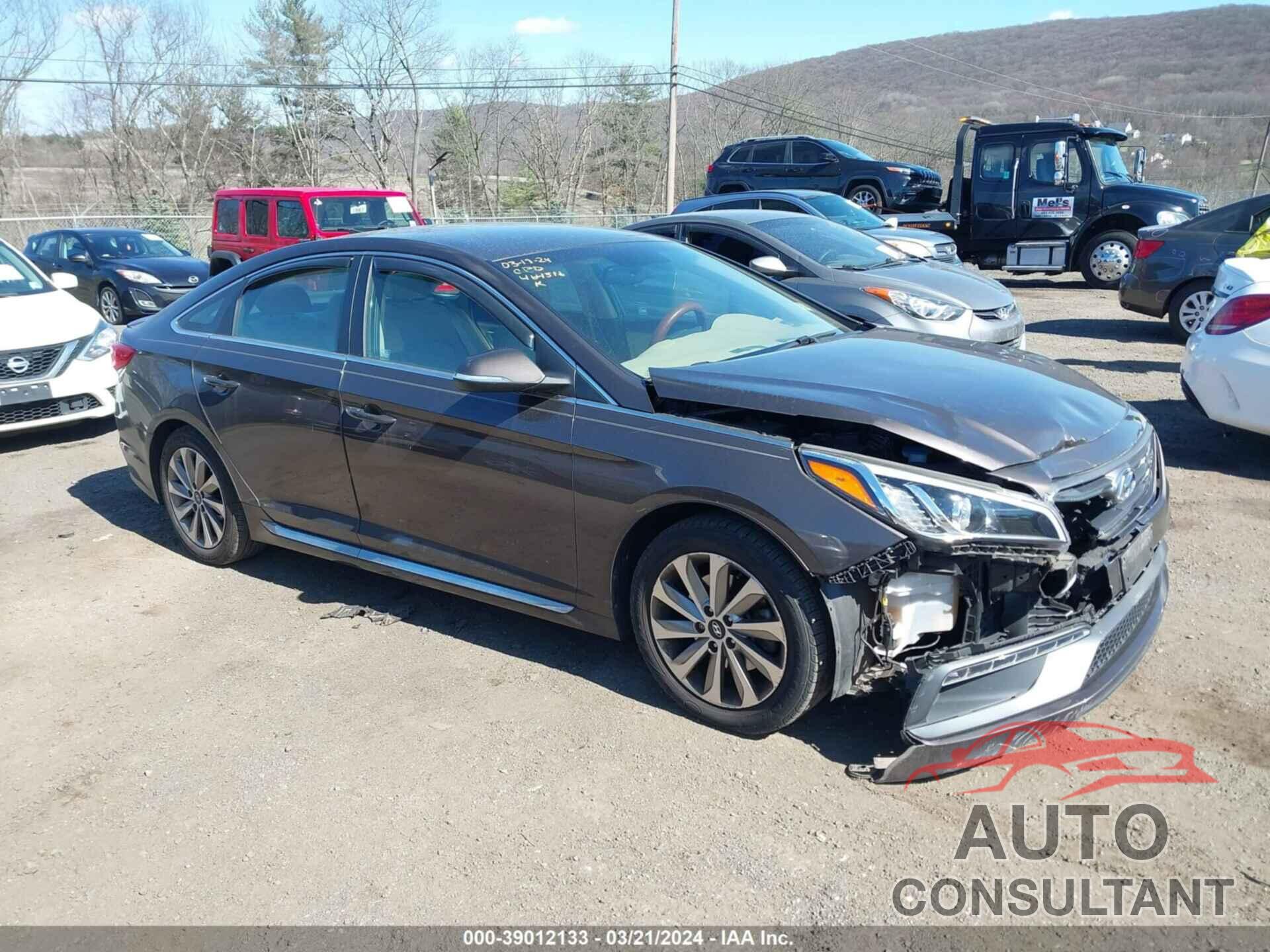 HYUNDAI SONATA 2017 - 5NPE34AFXHH464516