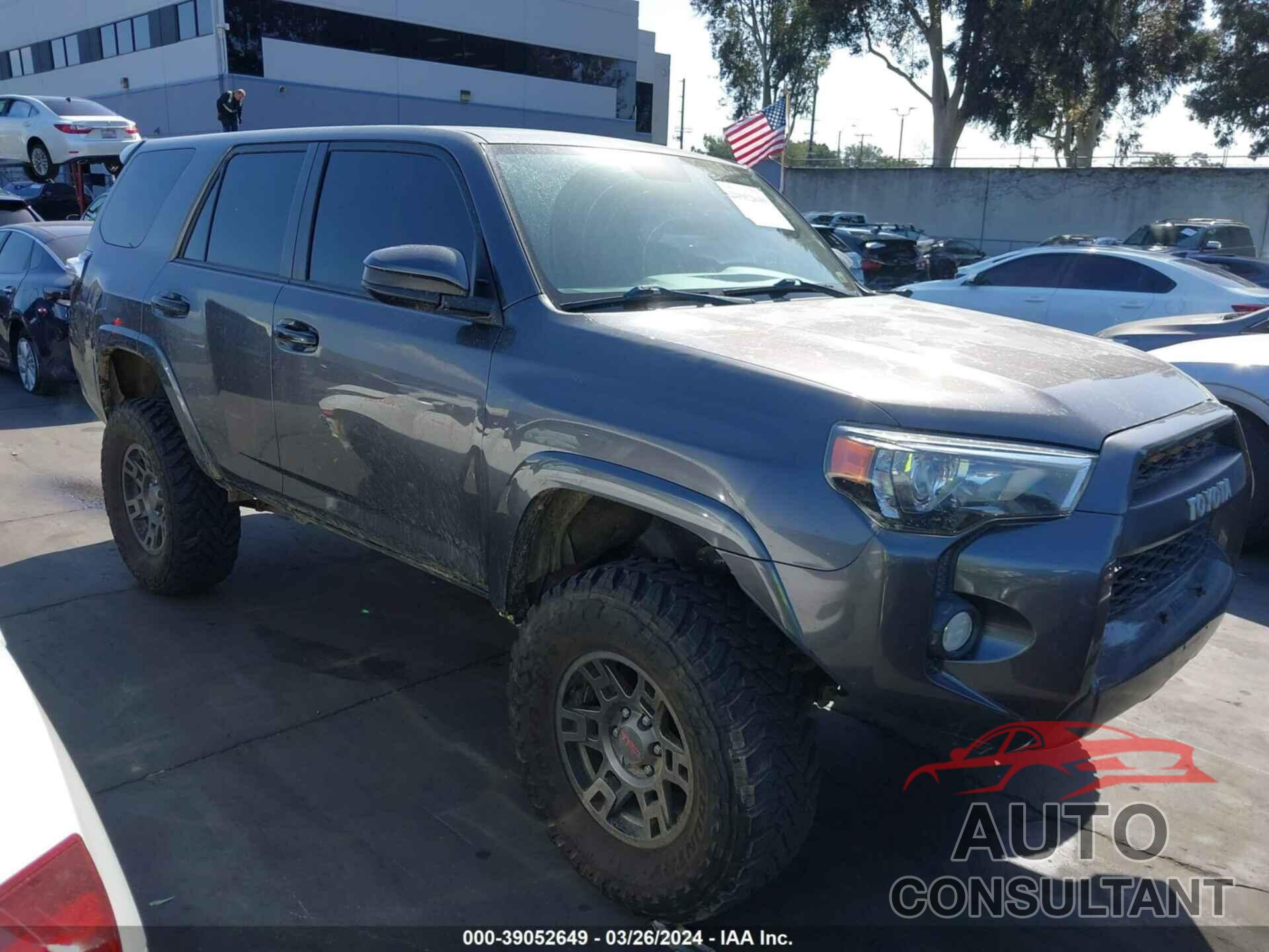 TOYOTA 4RUNNER 2018 - JTEZU5JR5J5176337