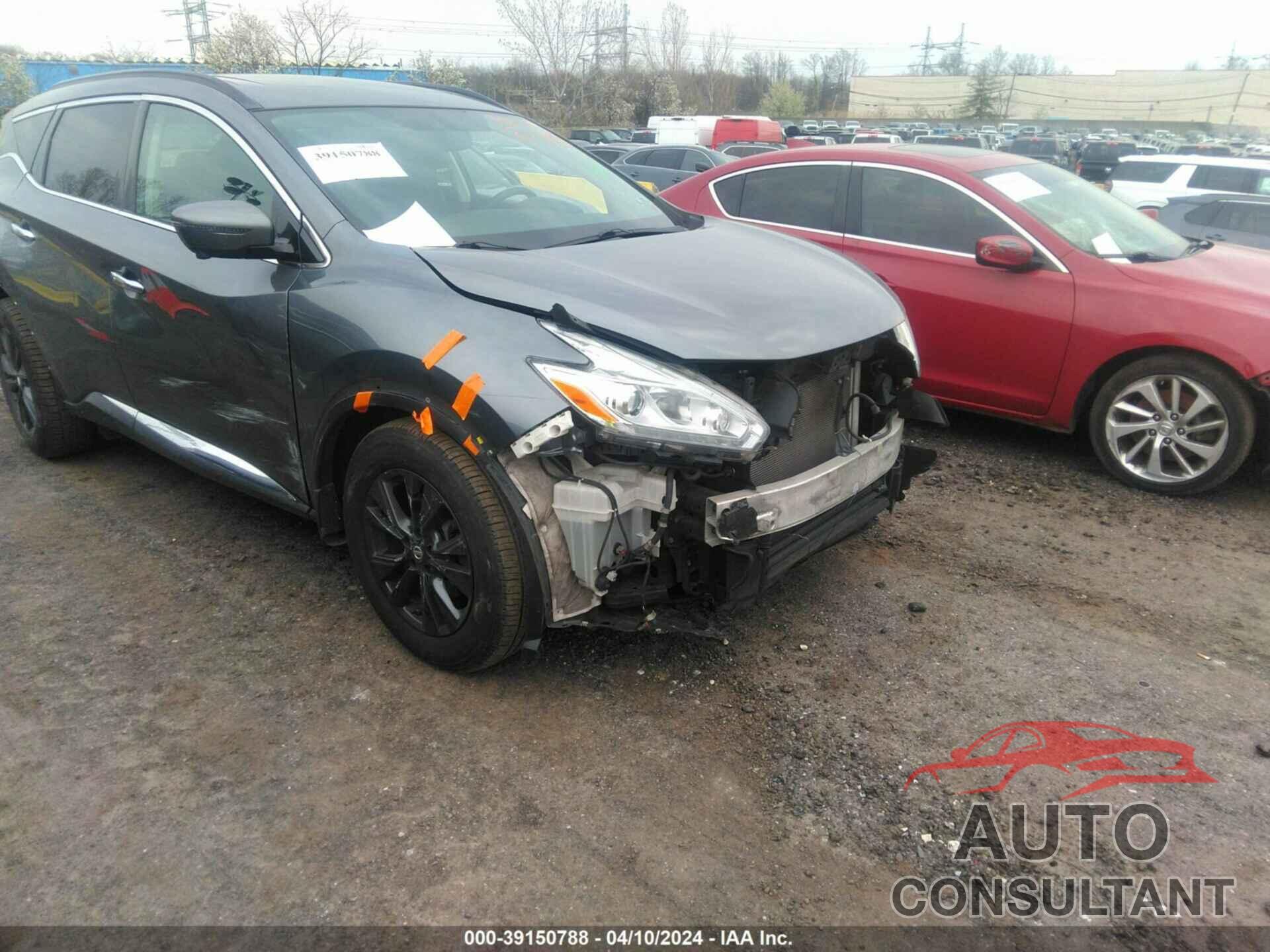 NISSAN MURANO 2017 - 5N1AZ2MHXHN204403