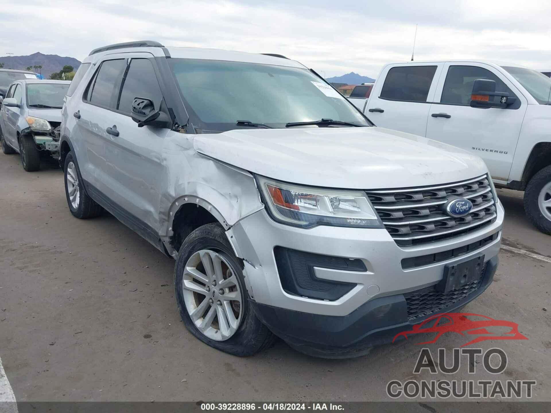 FORD EXPLORER 2017 - 1FM5K8B87HGA45050