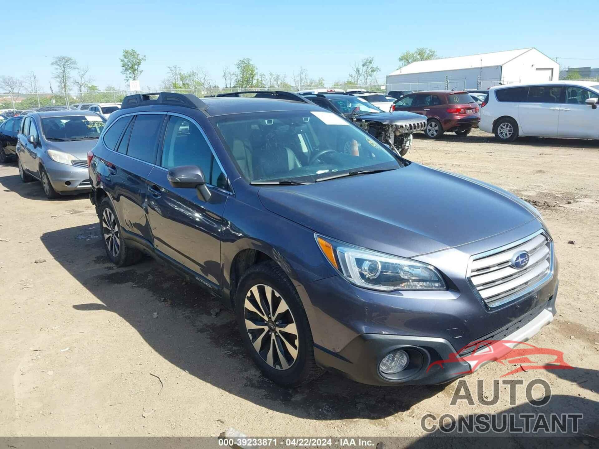SUBARU OUTBACK 2016 - 4S4BSBNC4G3261671
