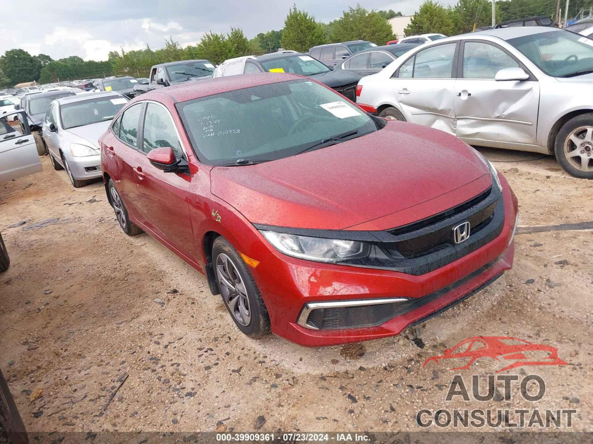 HONDA CIVIC 2020 - 19XFC2F60LE012458