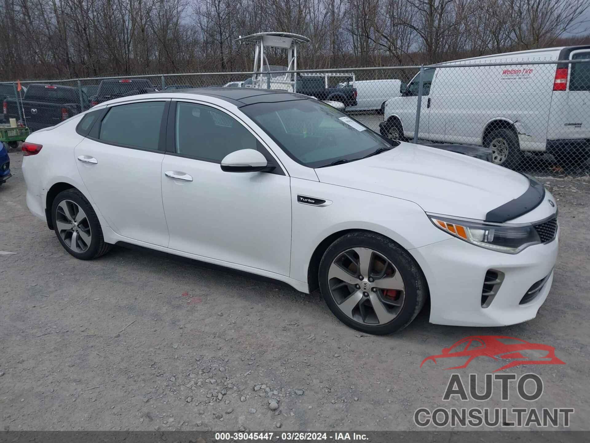 KIA OPTIMA 2016 - 5XXGW4L20GG017617