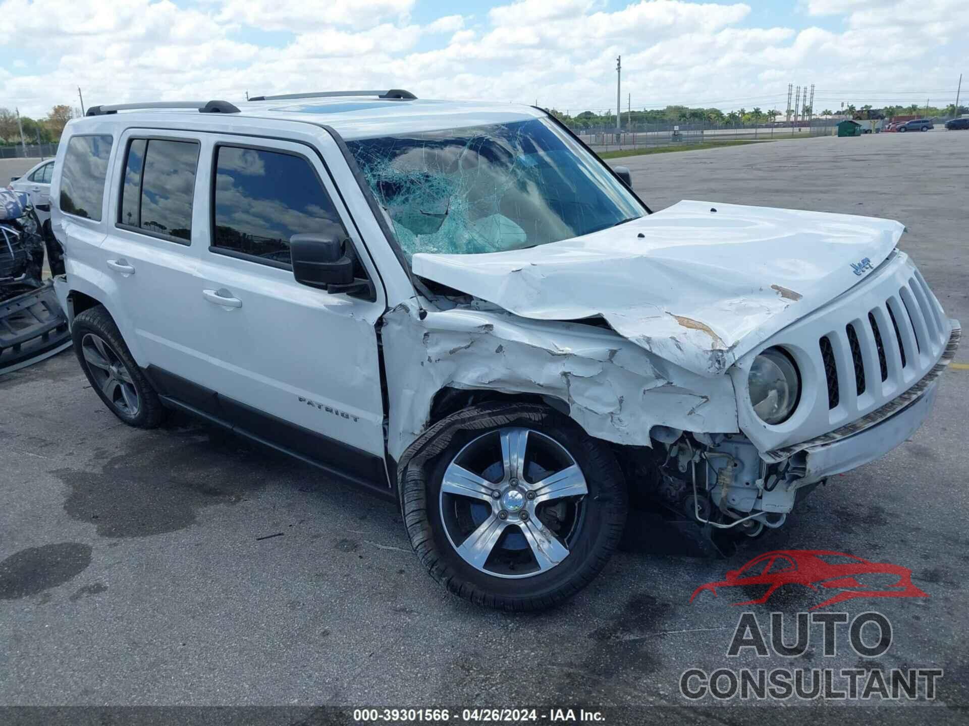 JEEP PATRIOT 2016 - 1C4NJPFA9GD507512