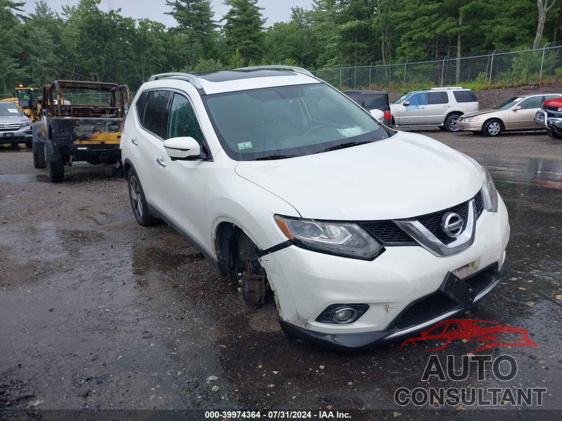 NISSAN ROGUE 2016 - 5N1AT2MV2GC770802