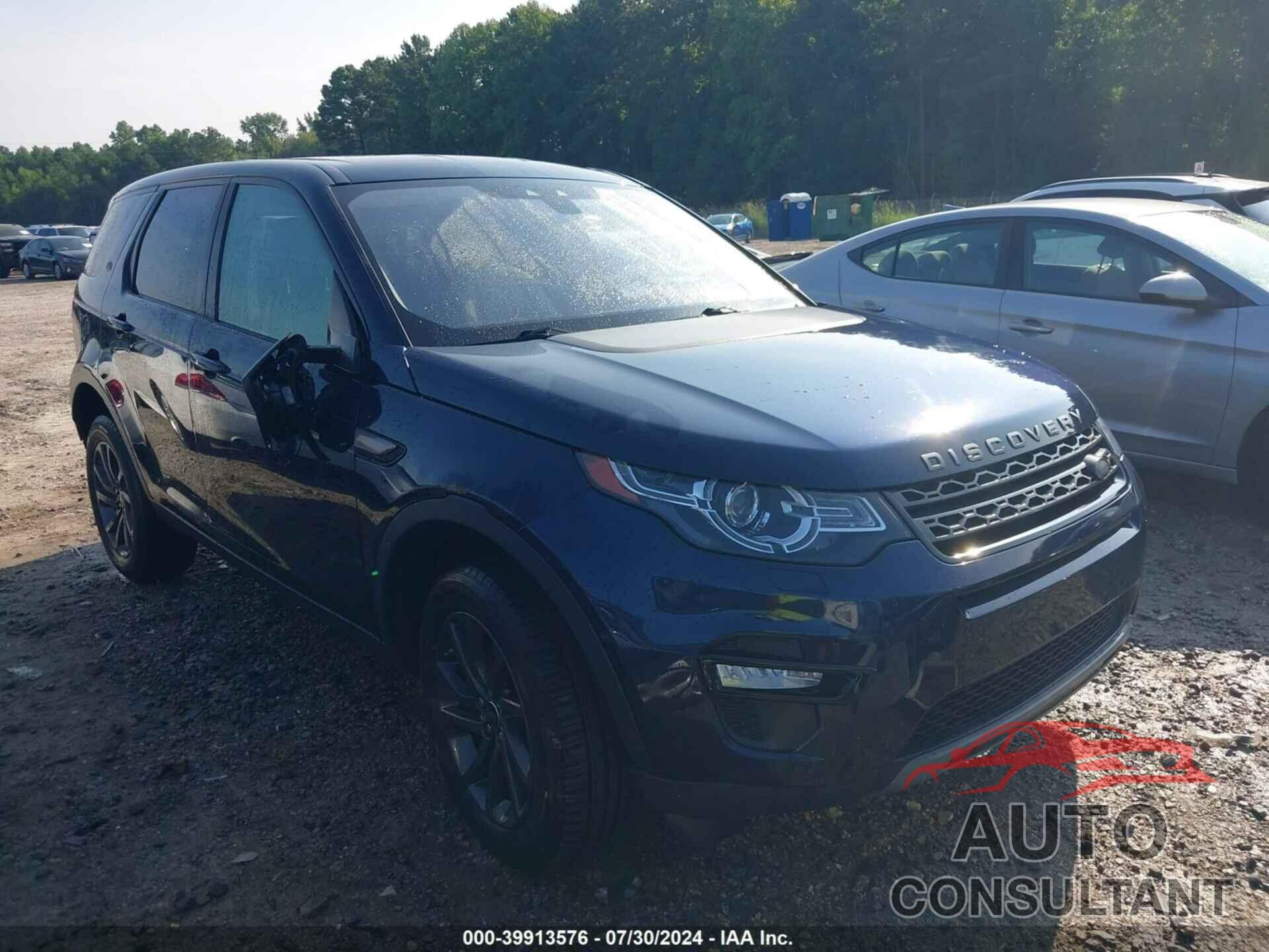 LAND ROVER DISCOVERY SPORT 2019 - SALCP2FX9KH808496