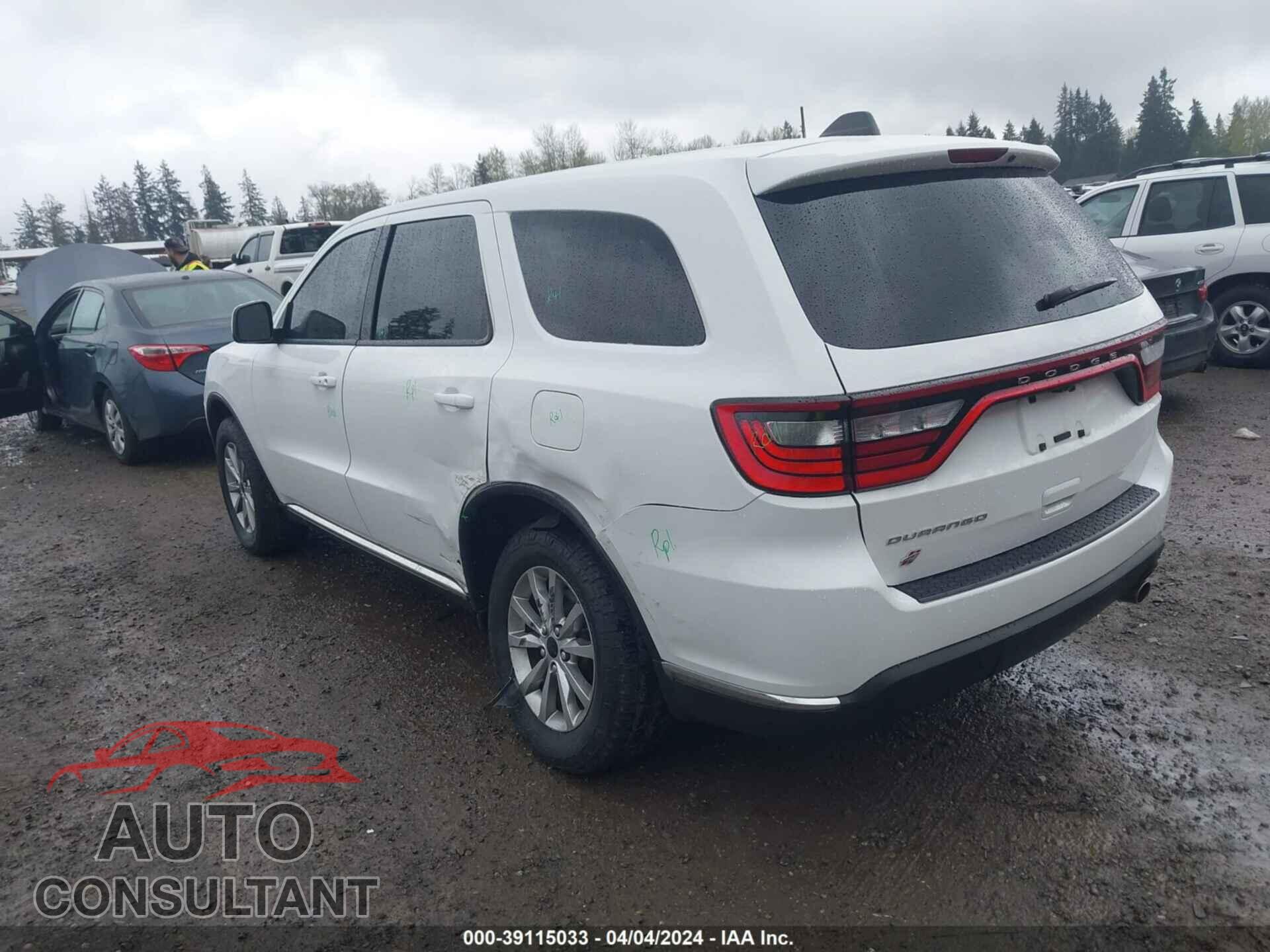 DODGE DURANGO 2018 - 1C4RDJAG4JC416355