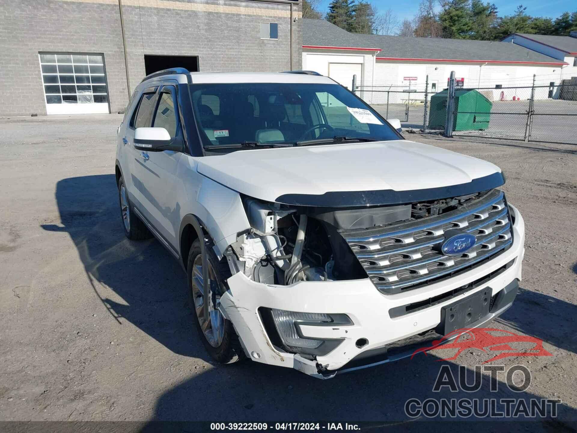 FORD EXPLORER 2016 - 1FM5K8F81GGB68576