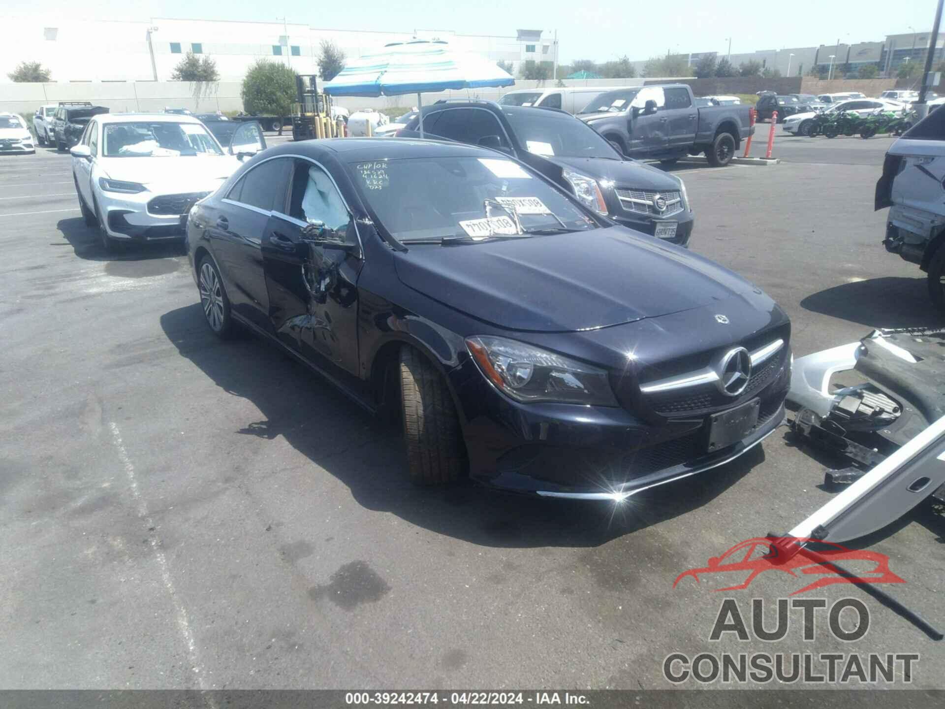 MERCEDES-BENZ CLA 250 2018 - WDDSJ4EB2JN683501