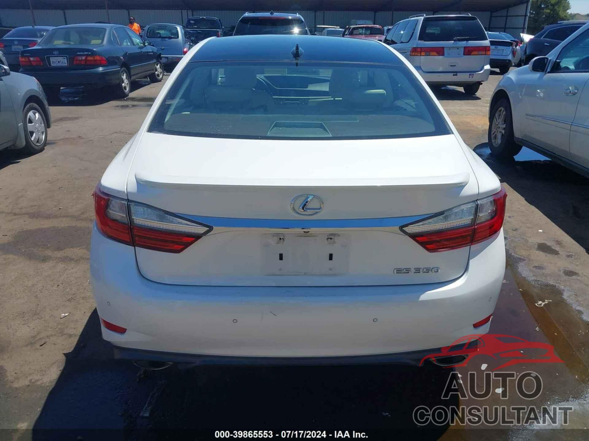 LEXUS ES 350 2017 - 58ABK1GG2HU069714