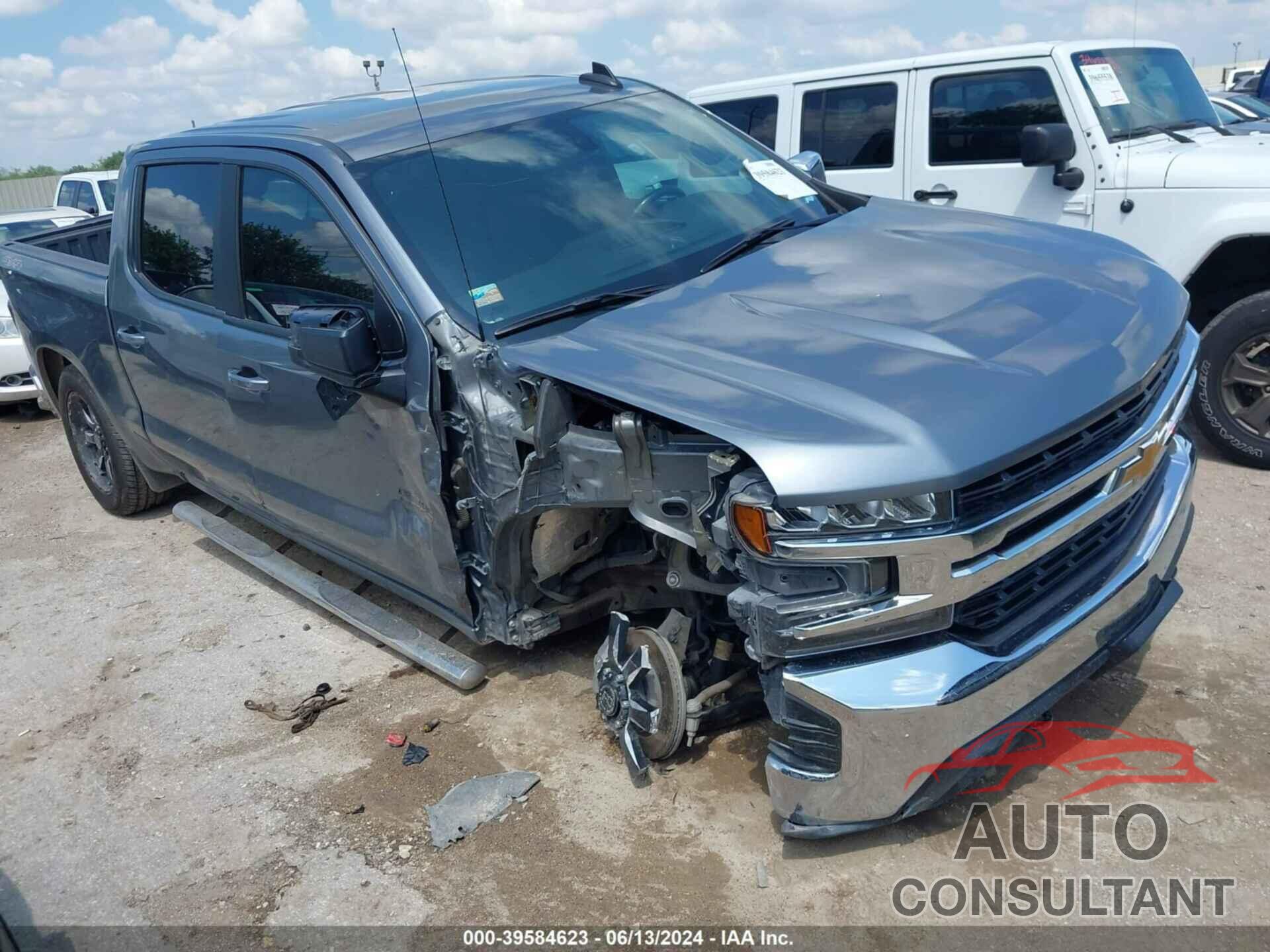 CHEVROLET SILVERADO 1500 2019 - 1GCUYDED3KZ316455