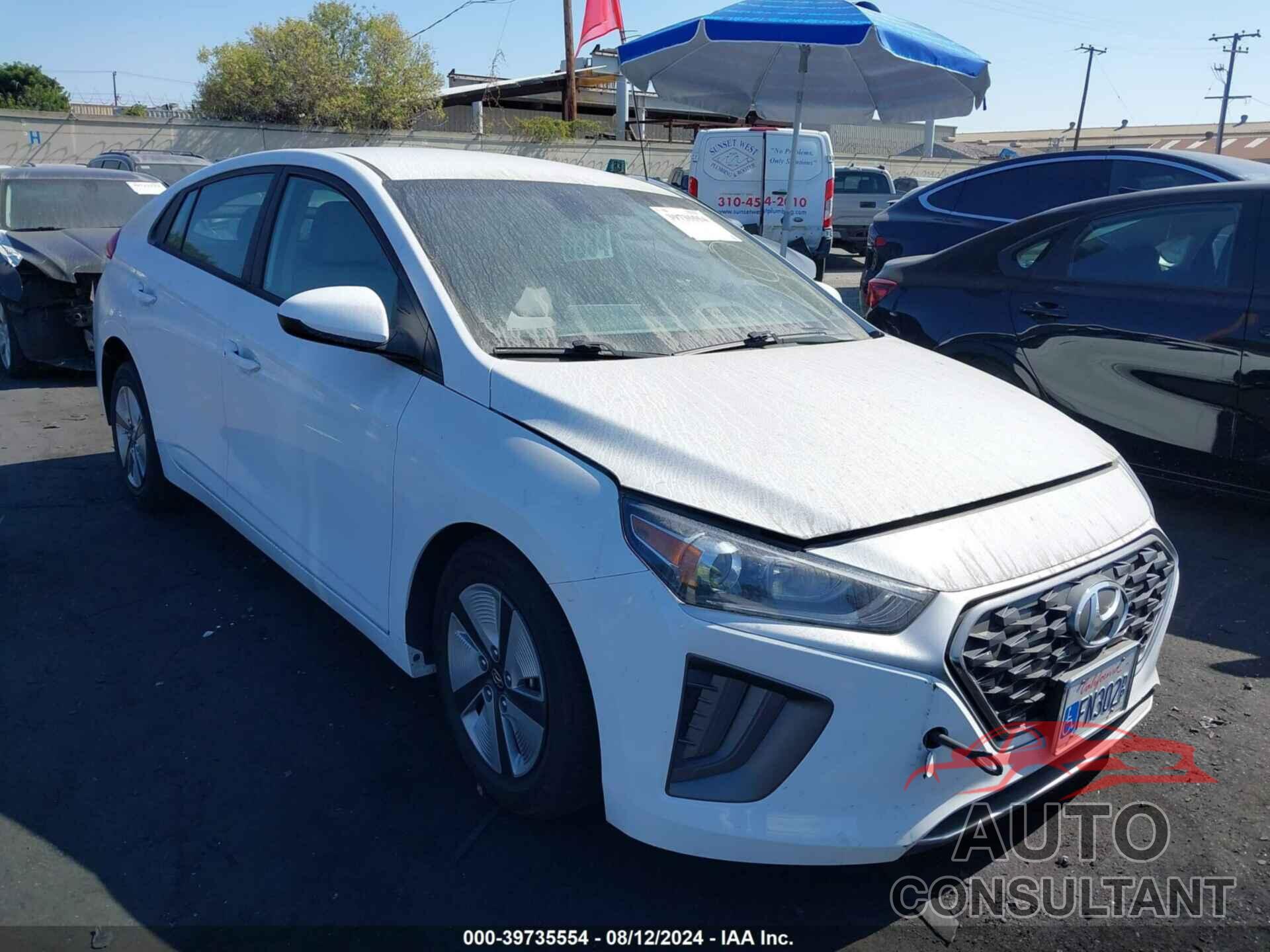 HYUNDAI IONIQ HYBRID 2022 - KMHC65LC8NU273505